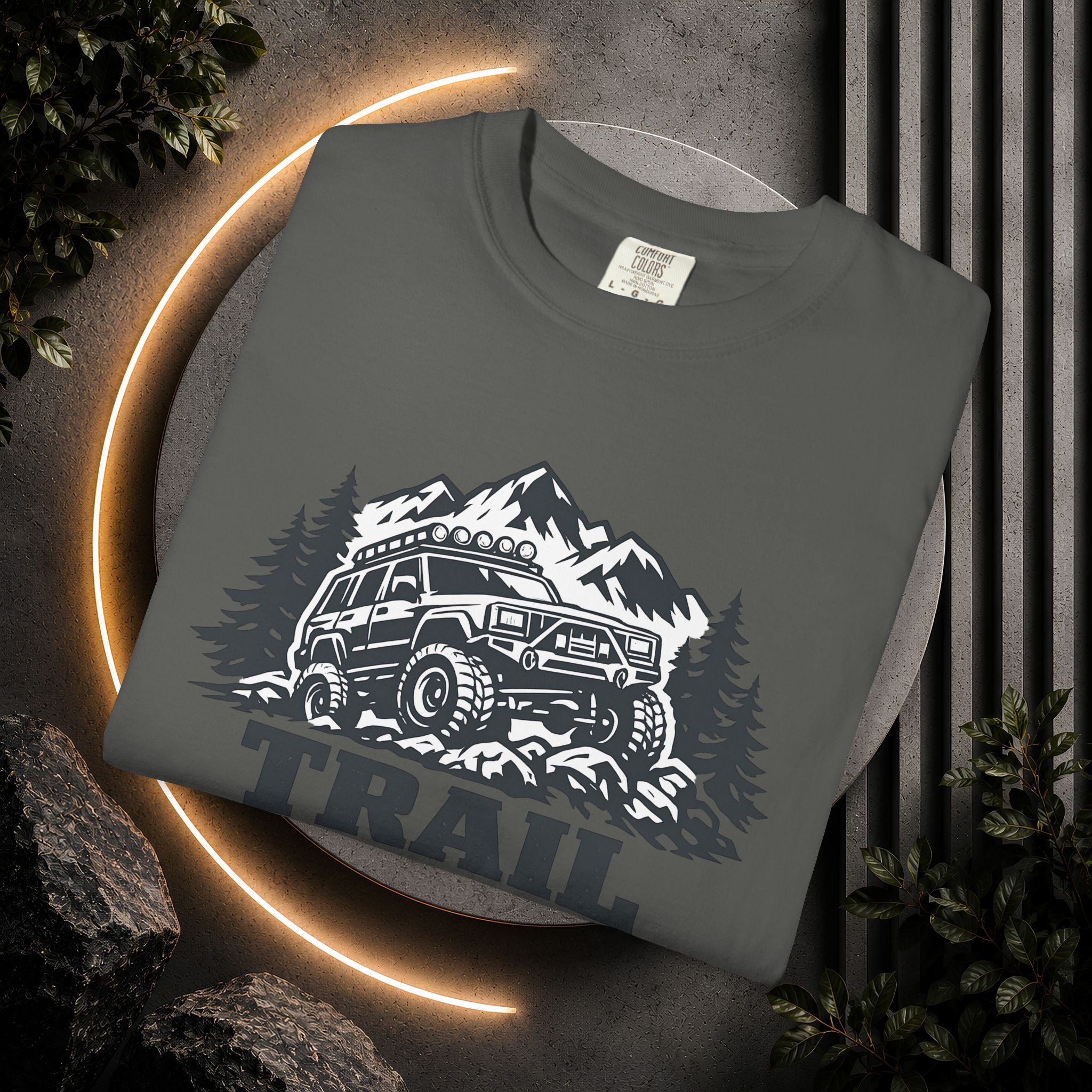 Trail Tested T-Shirt — Off-Road Jeep Mountain Adventure Tee