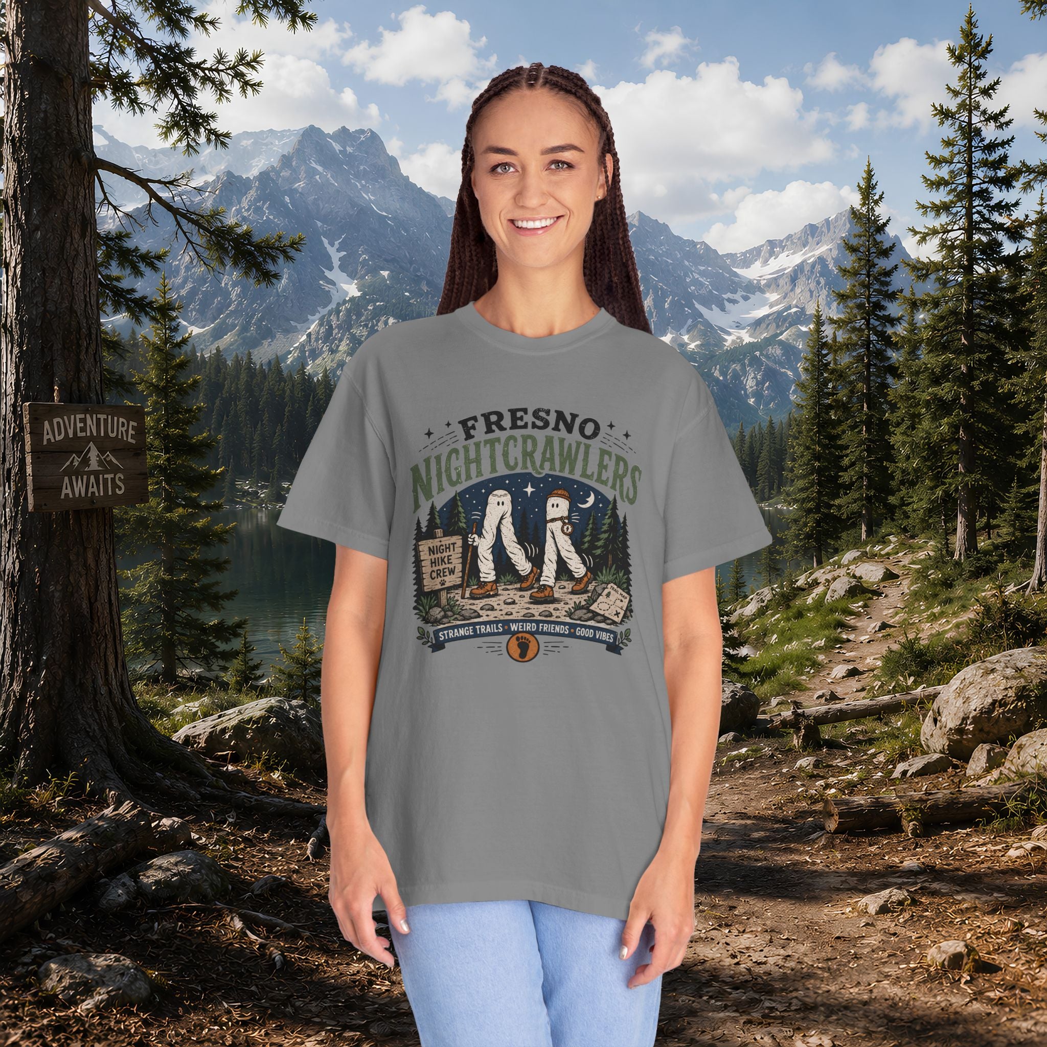 Fresno Nightcrawlers Vintage Outdoor T-Shirt
