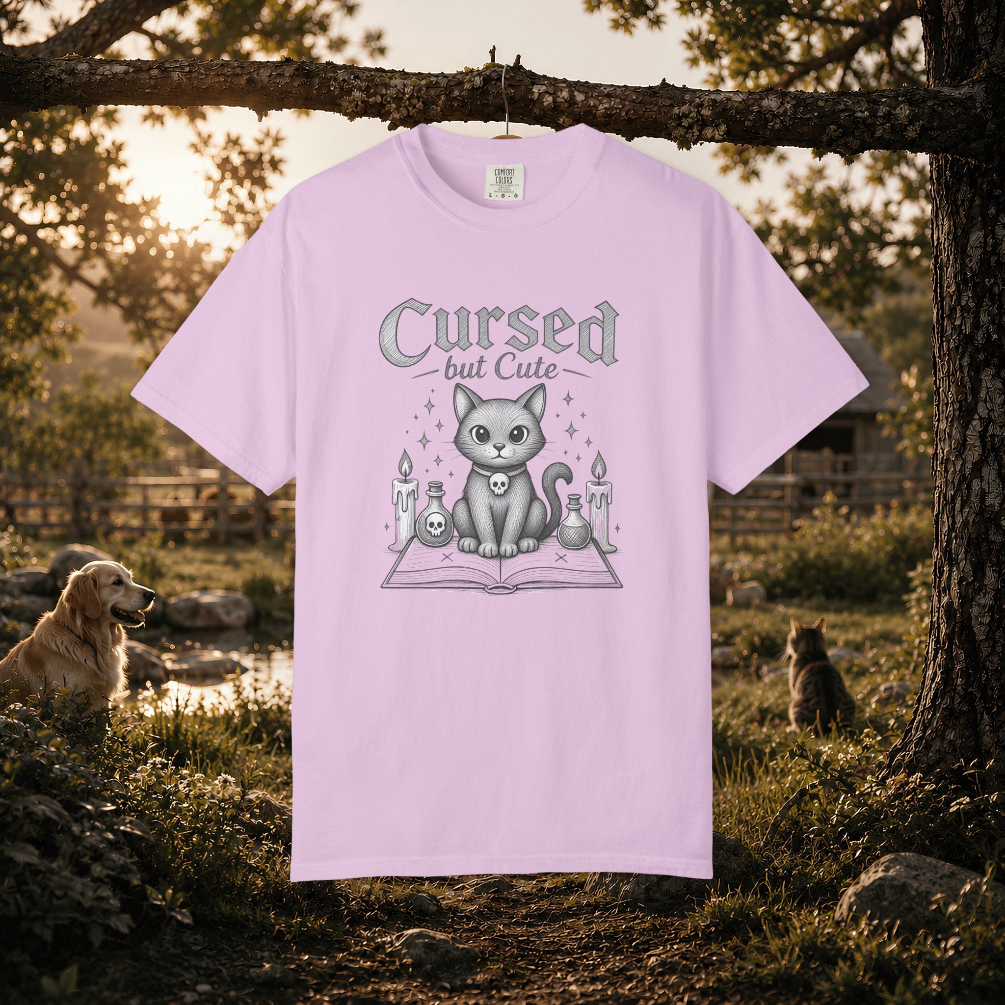 Cursed But Cute Cat T-Shirt