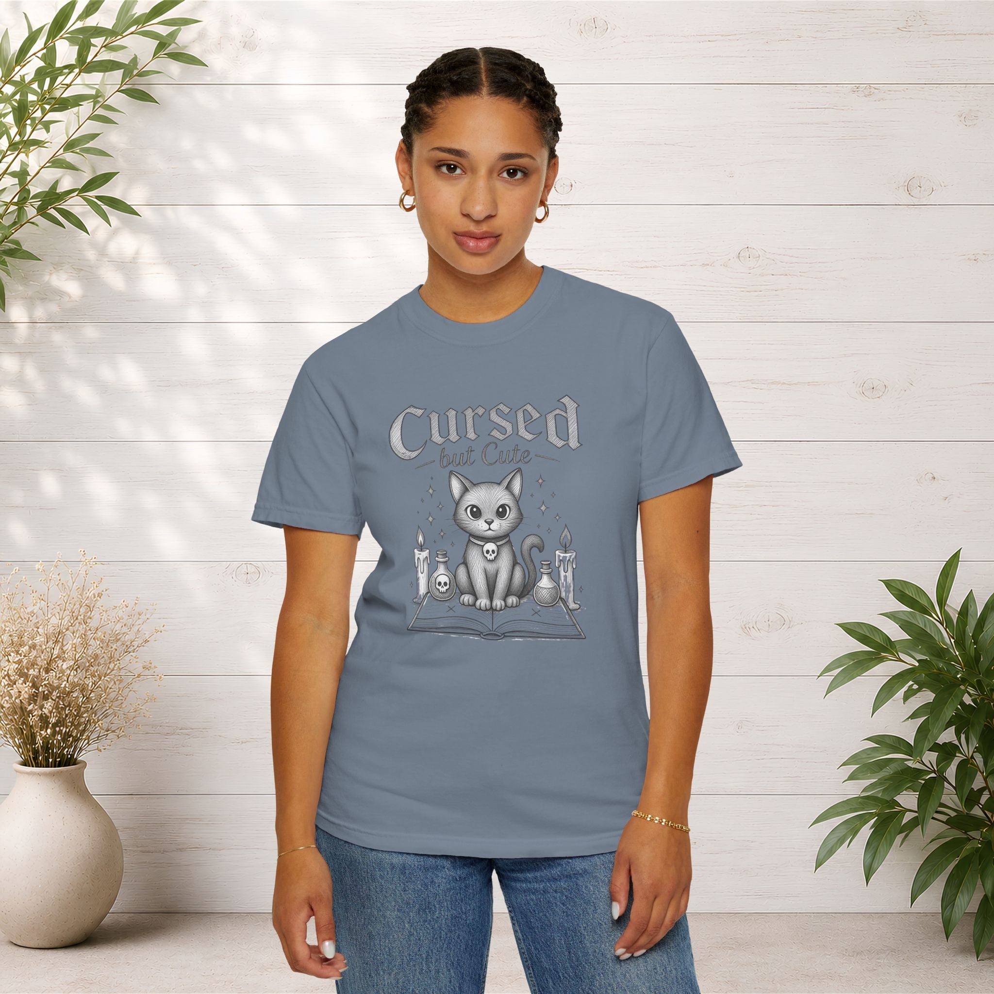 Cursed But Cute Cat T-Shirt