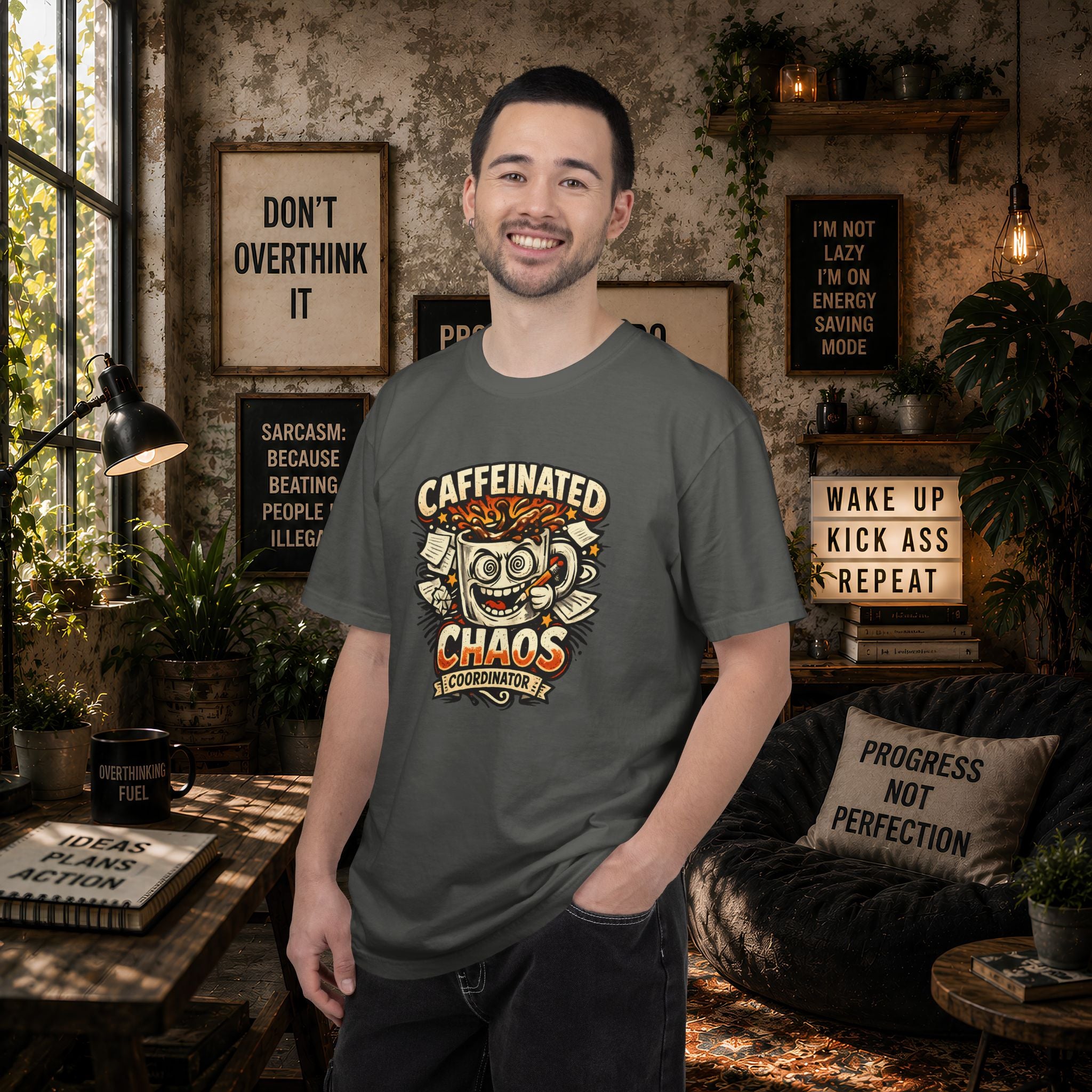 Caffeinated Chaos Coordinator T-Shirt