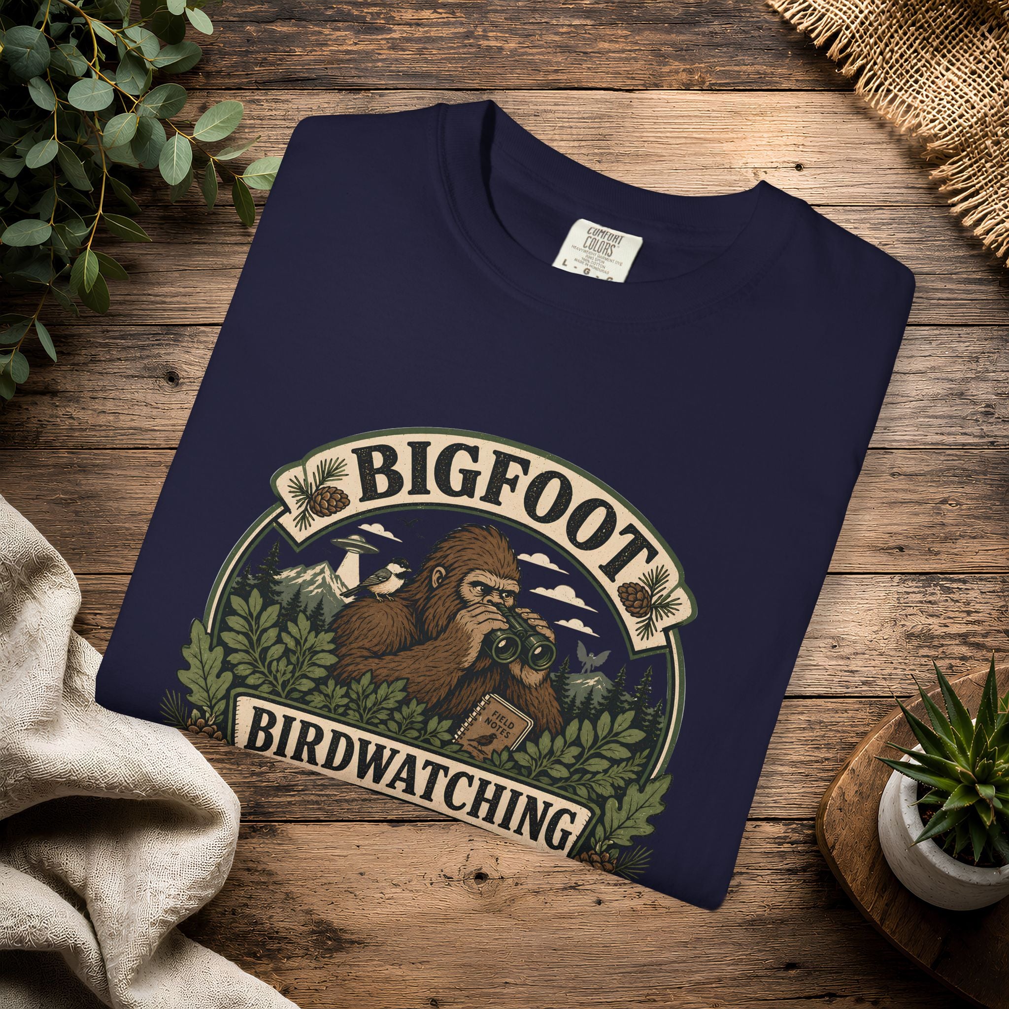 Bigfoot Birdwatching Society T-Shirt