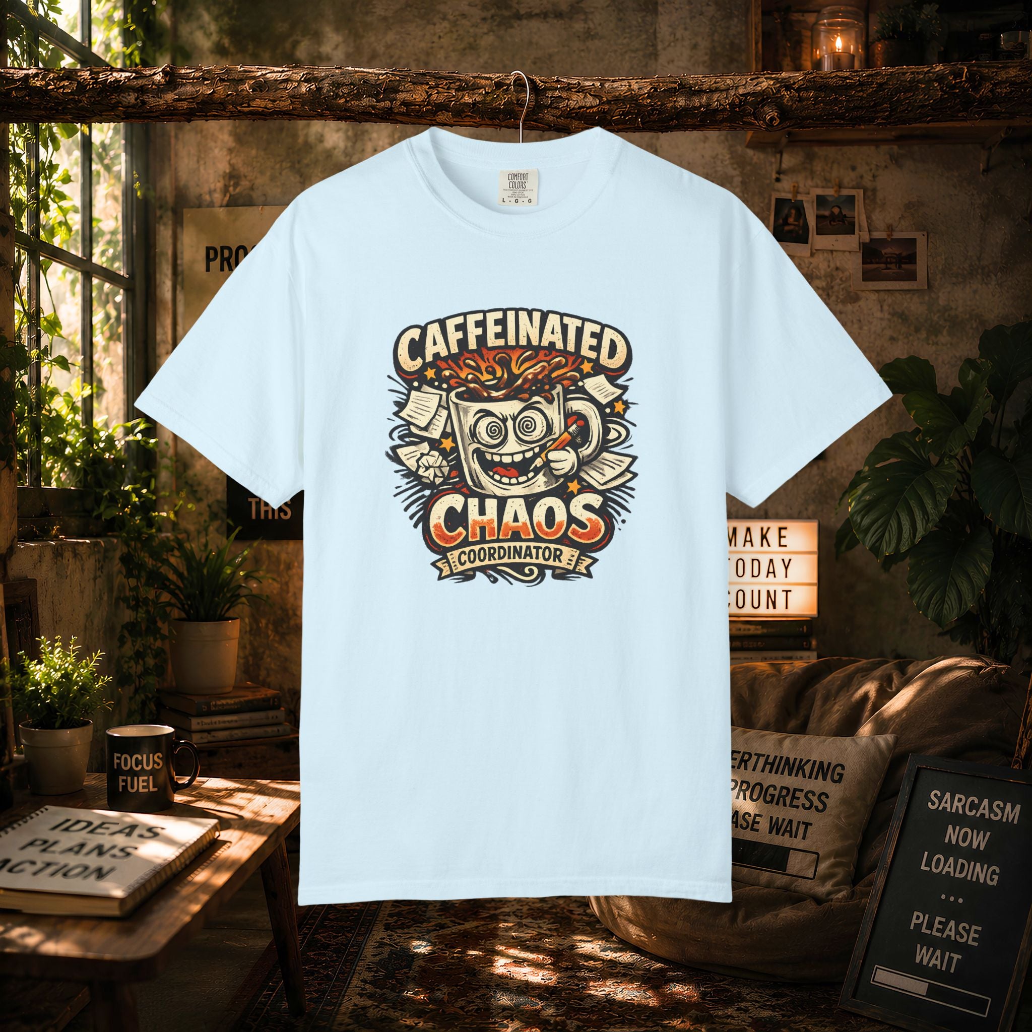 Caffeinated Chaos Coordinator T-Shirt