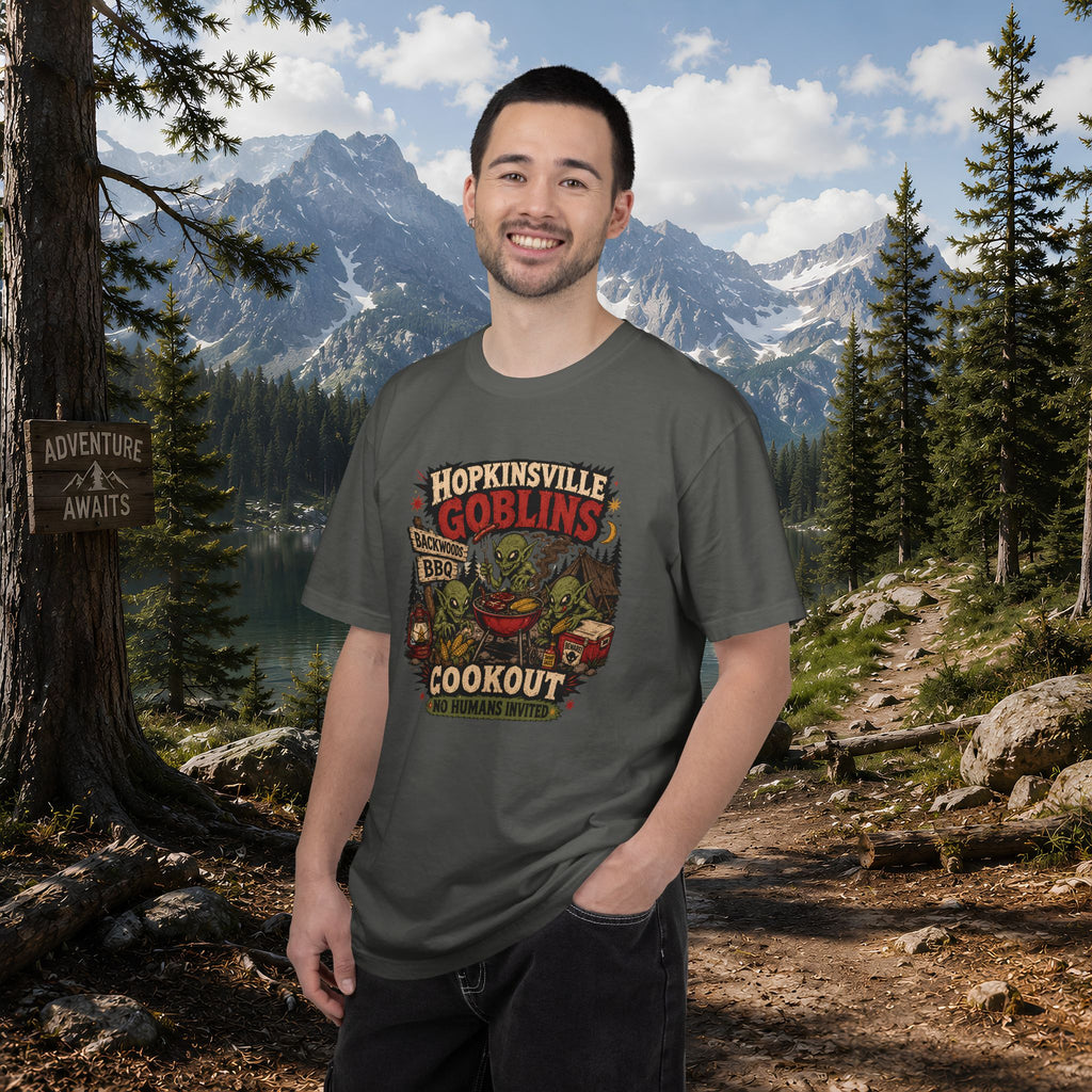 Hopkinsville Goblins Cookout T-Shirt — Funny BBQ Festival Tee