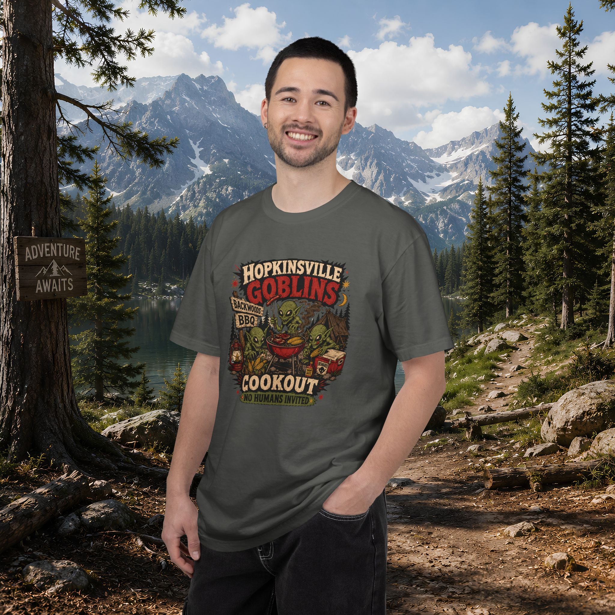 Hopkinsville Goblins Cookout T-Shirt — Funny BBQ Festival Tee