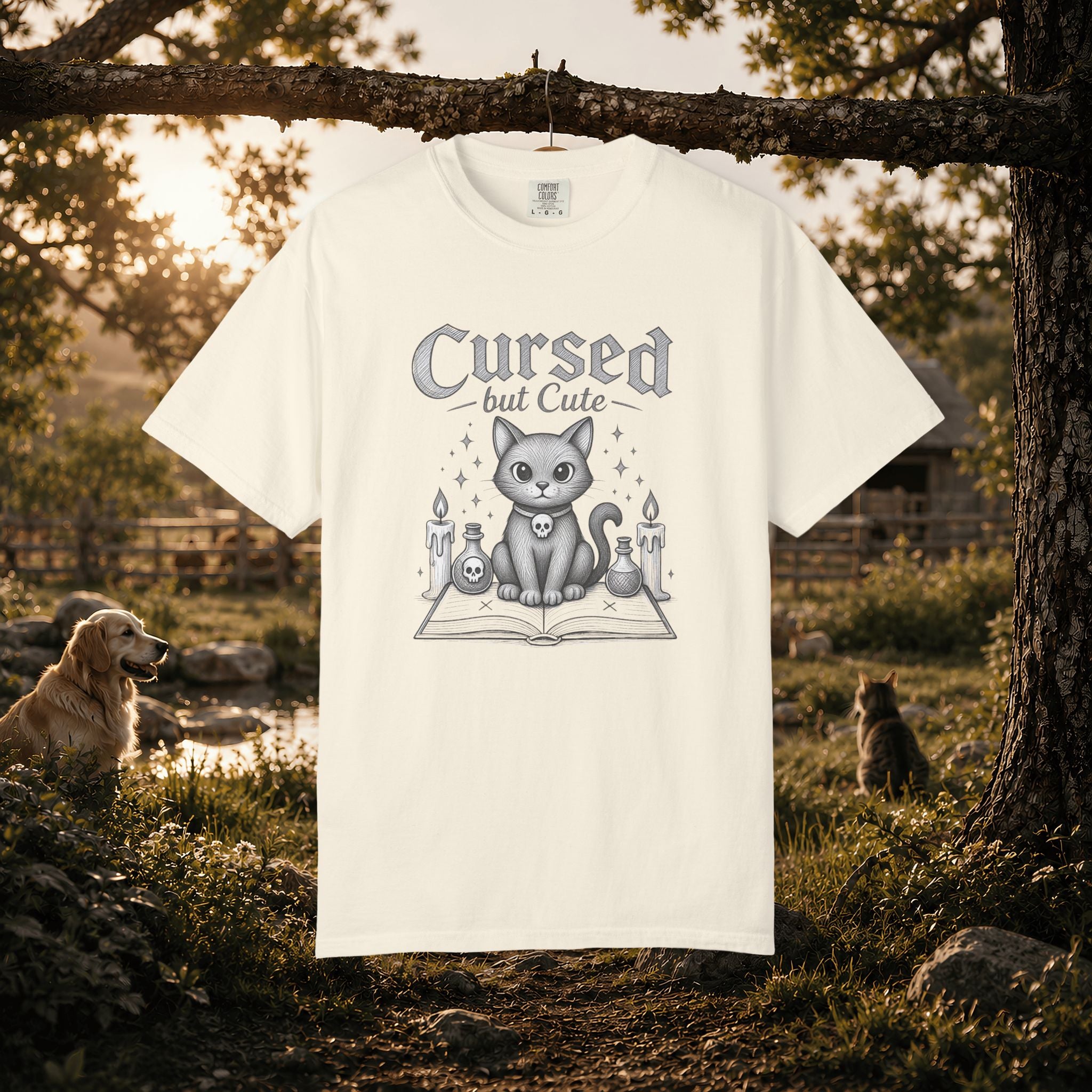 Cursed But Cute Cat T-Shirt