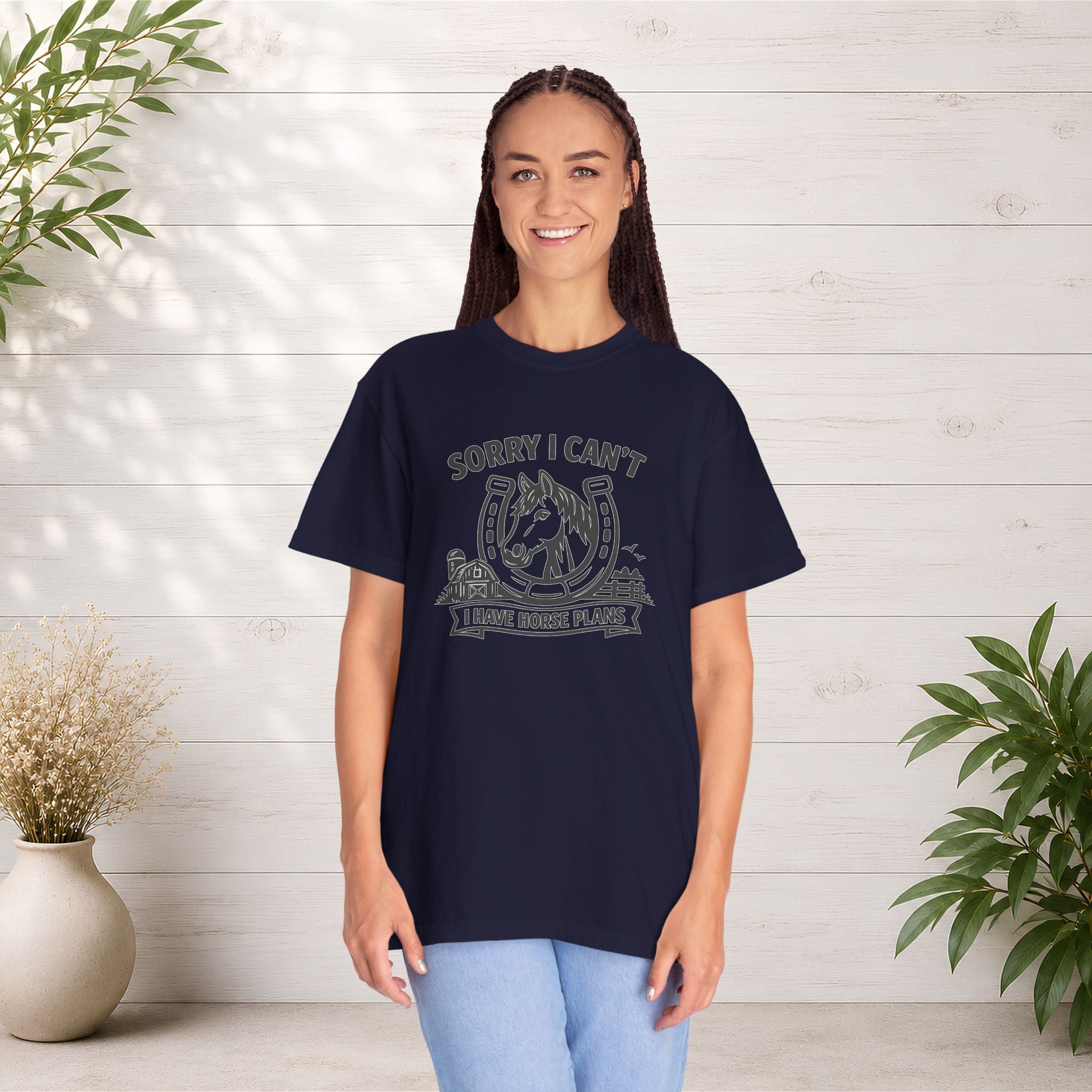 Sorry I Can't I Have Horse Plans T-Shirt