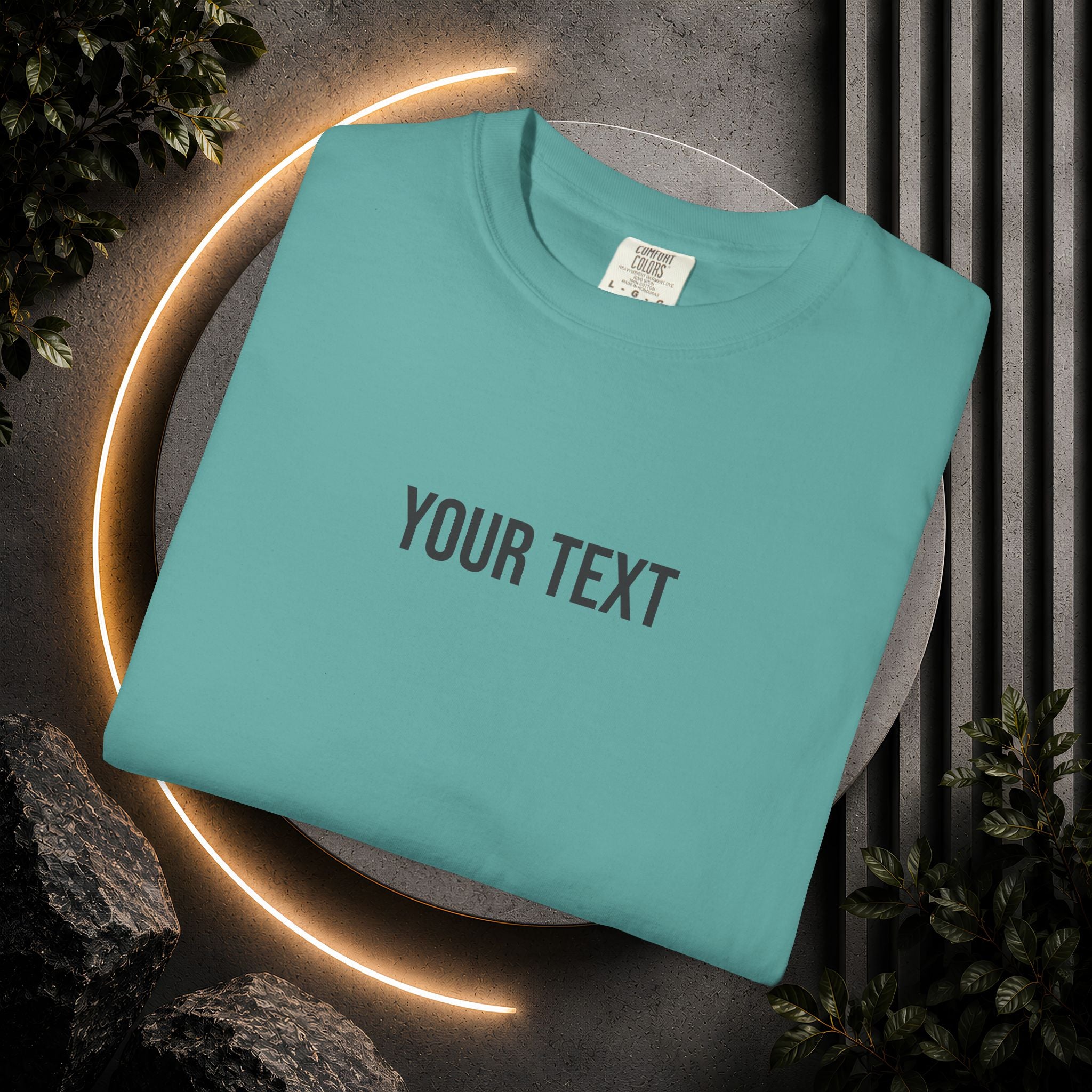Custom Text T-Shirt — Personalized Text Tee