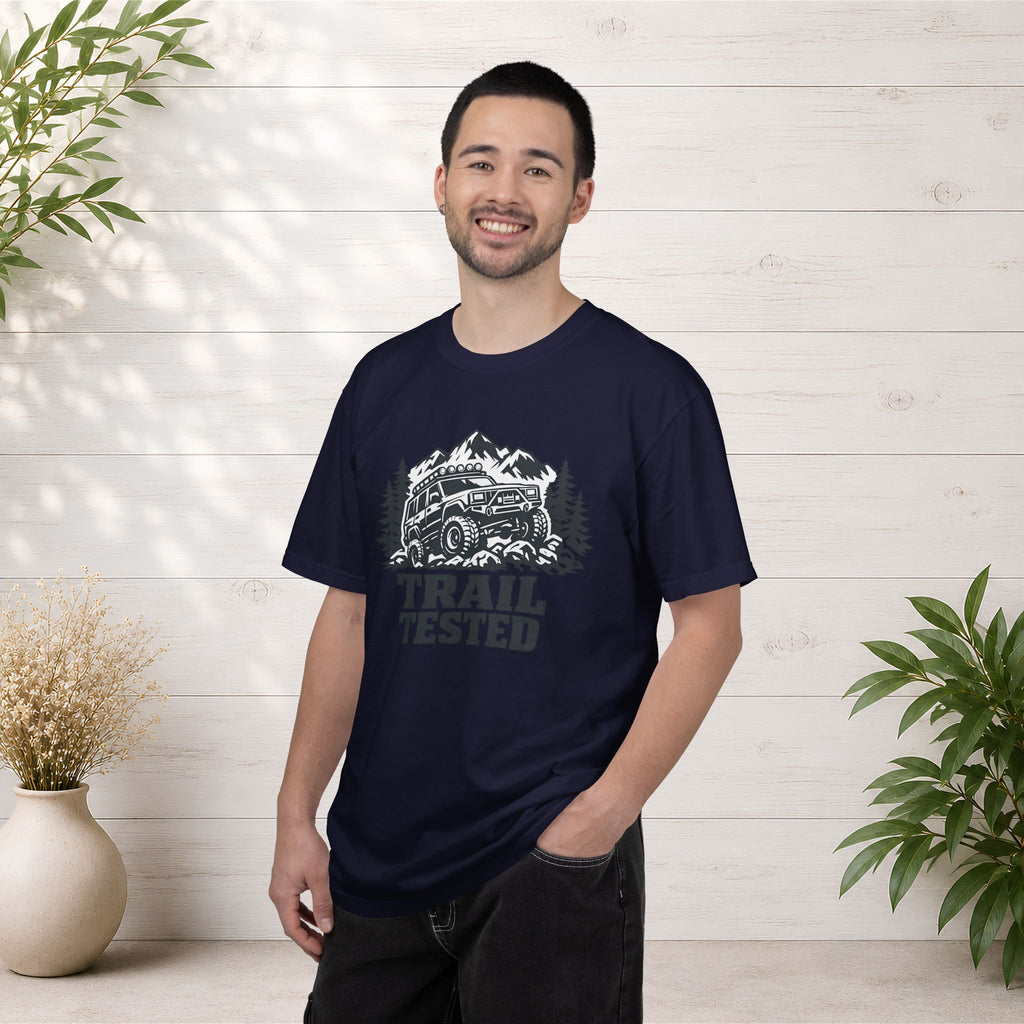 Trail Tested T-Shirt — Off-Road Jeep Mountain Adventure Tee