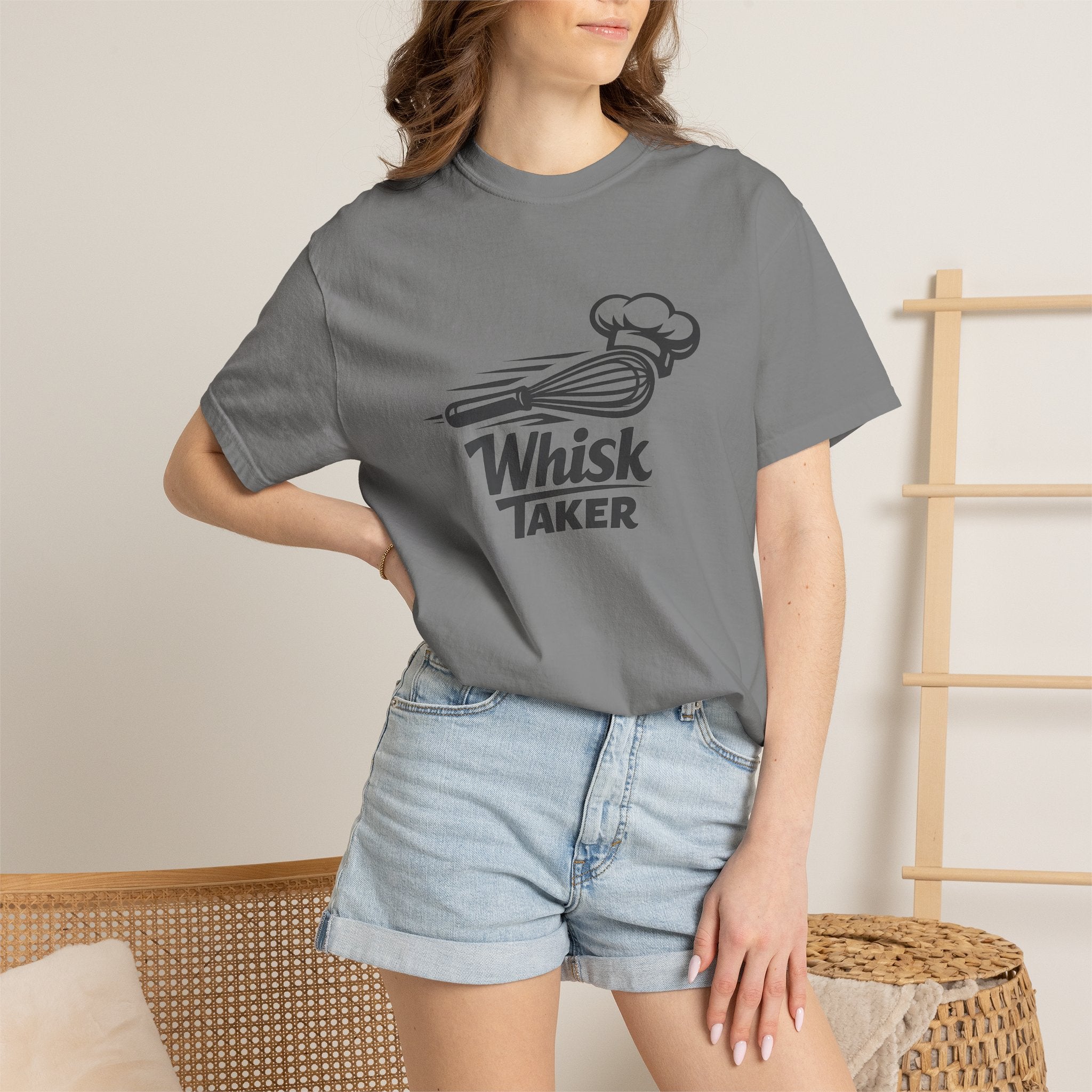 Whisk Taker T-Shirt — Funny Chef Baking Tee