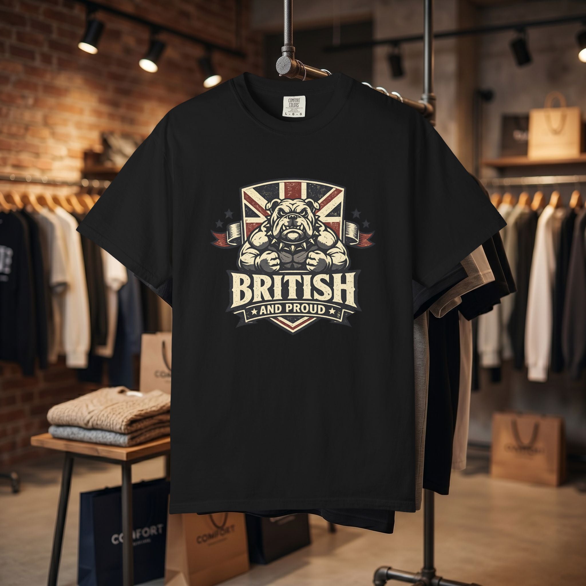 British and Proud Bulldog T-Shirt