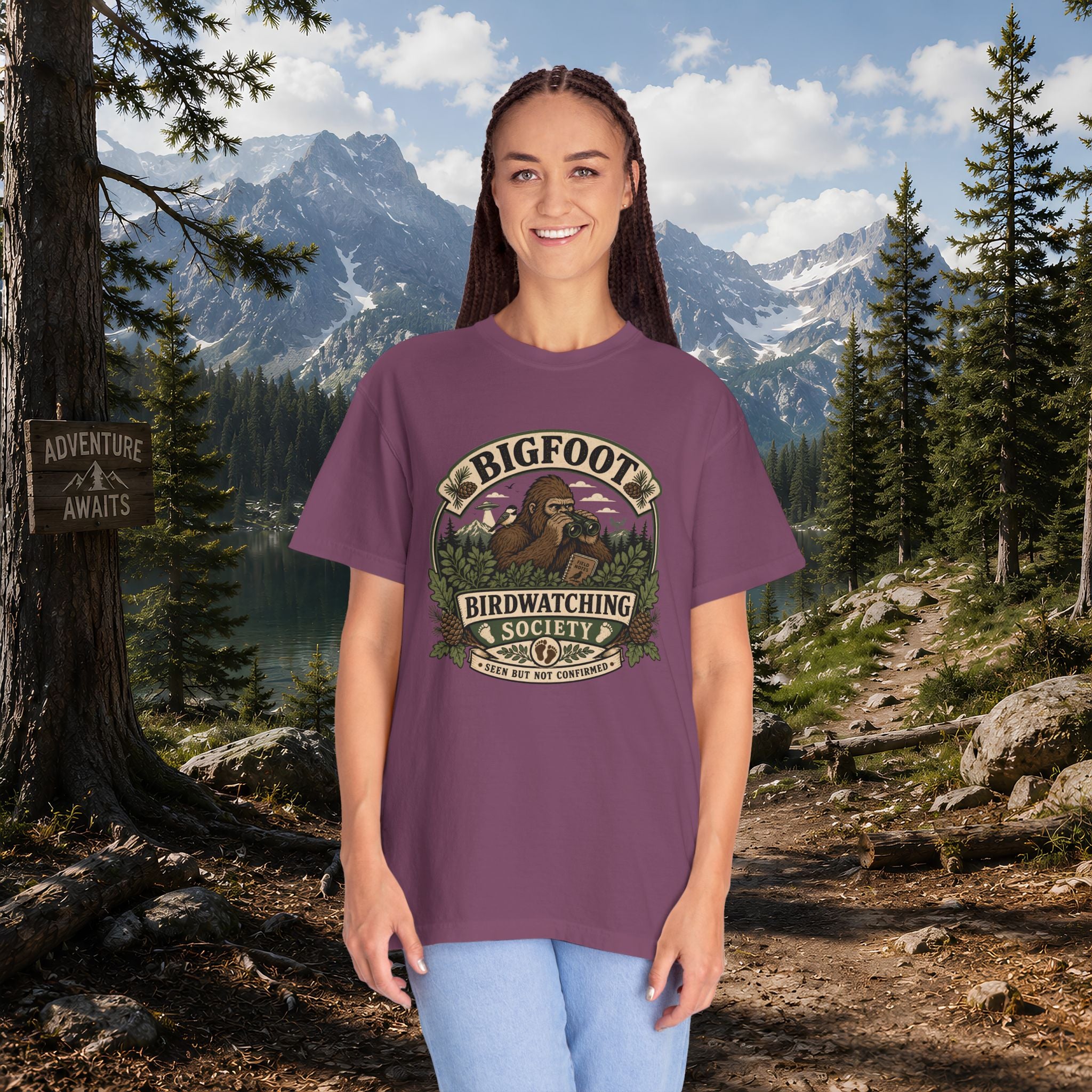 Bigfoot Birdwatching Society T-Shirt