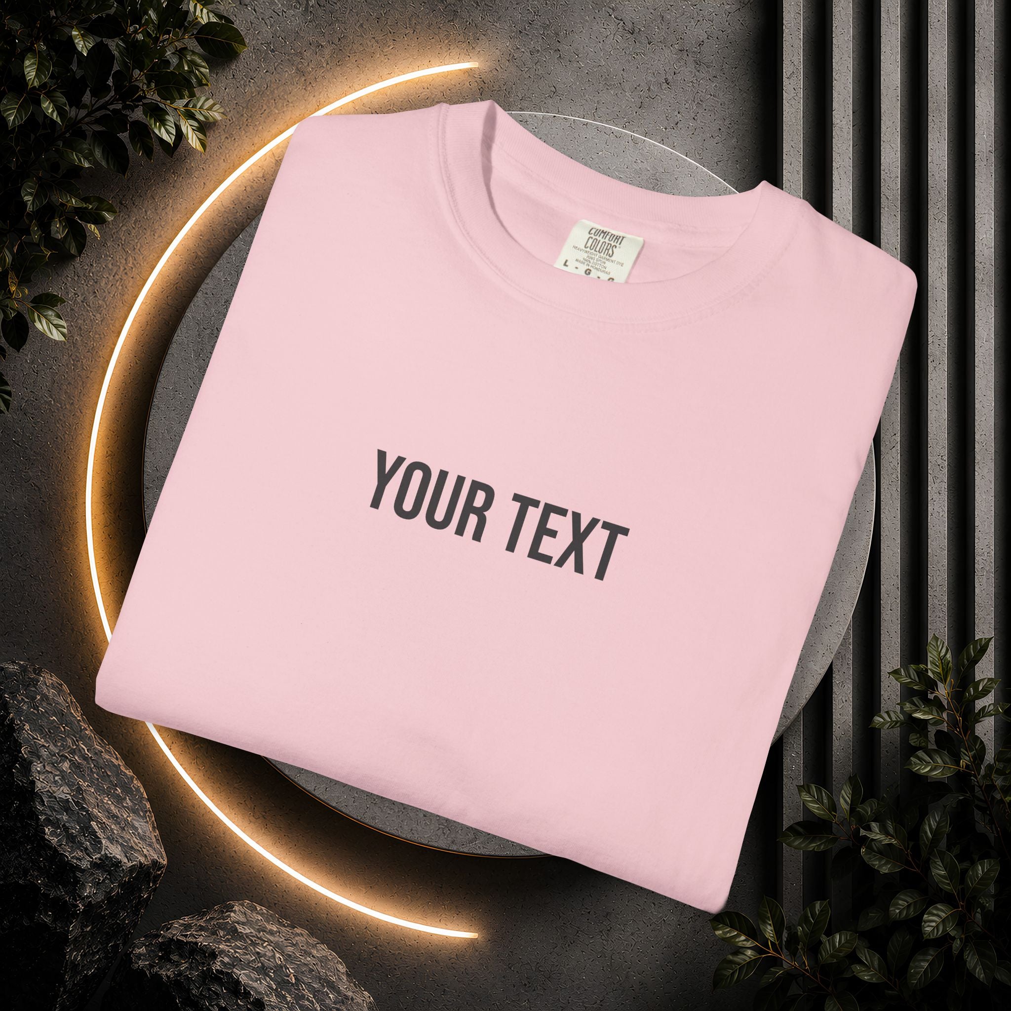 Custom Text T-Shirt — Personalized Text Tee