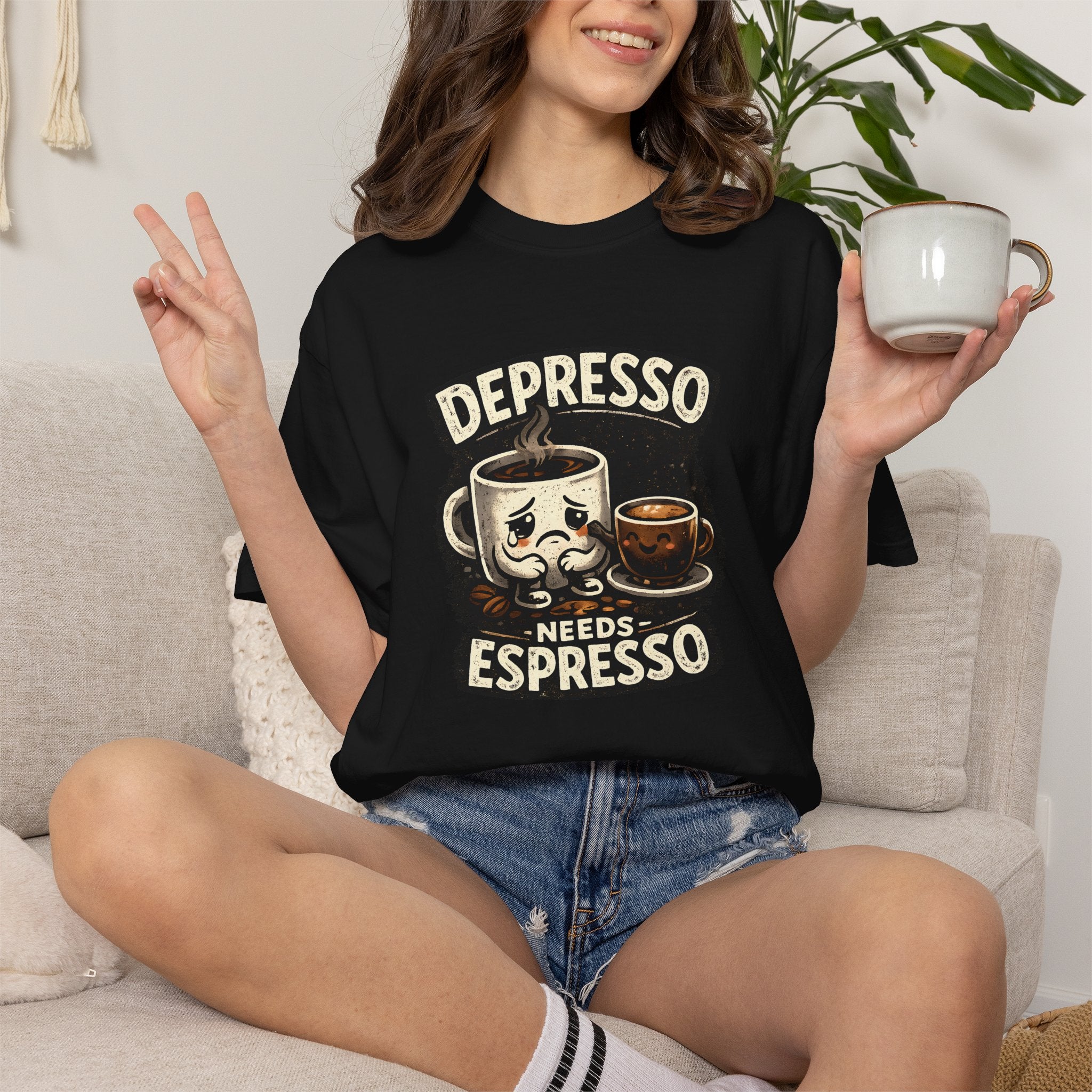 Depresso Needs Espresso T-Shirt