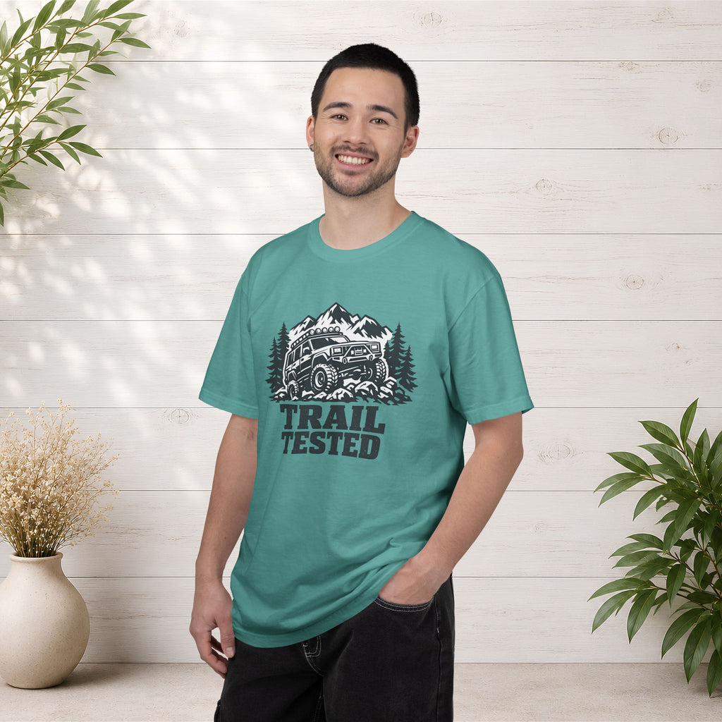 Trail Tested T-Shirt — Off-Road Jeep Mountain Adventure Tee