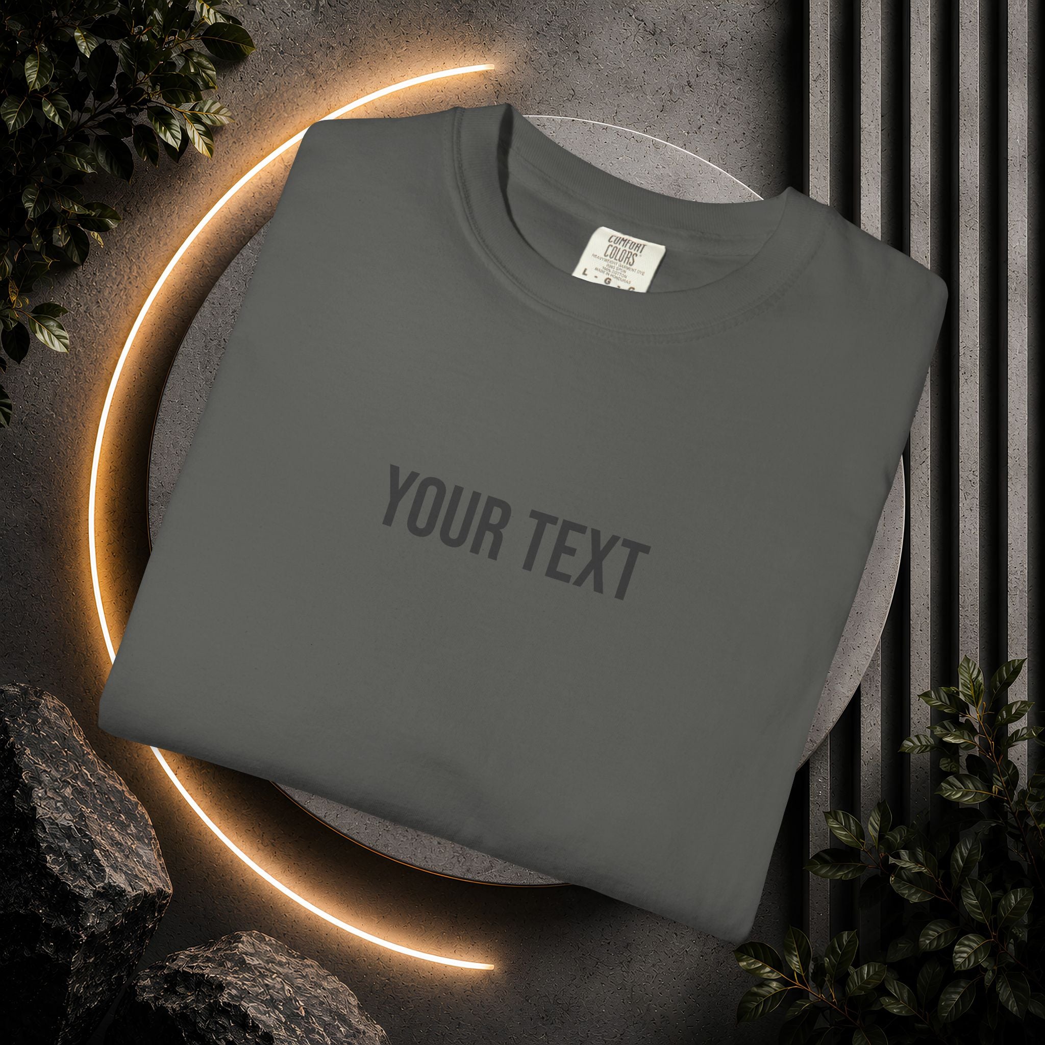 Custom Text T-Shirt — Personalized Text Tee