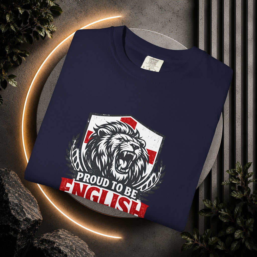 Proud to Be English T-Shirt — Lion Crest Tee