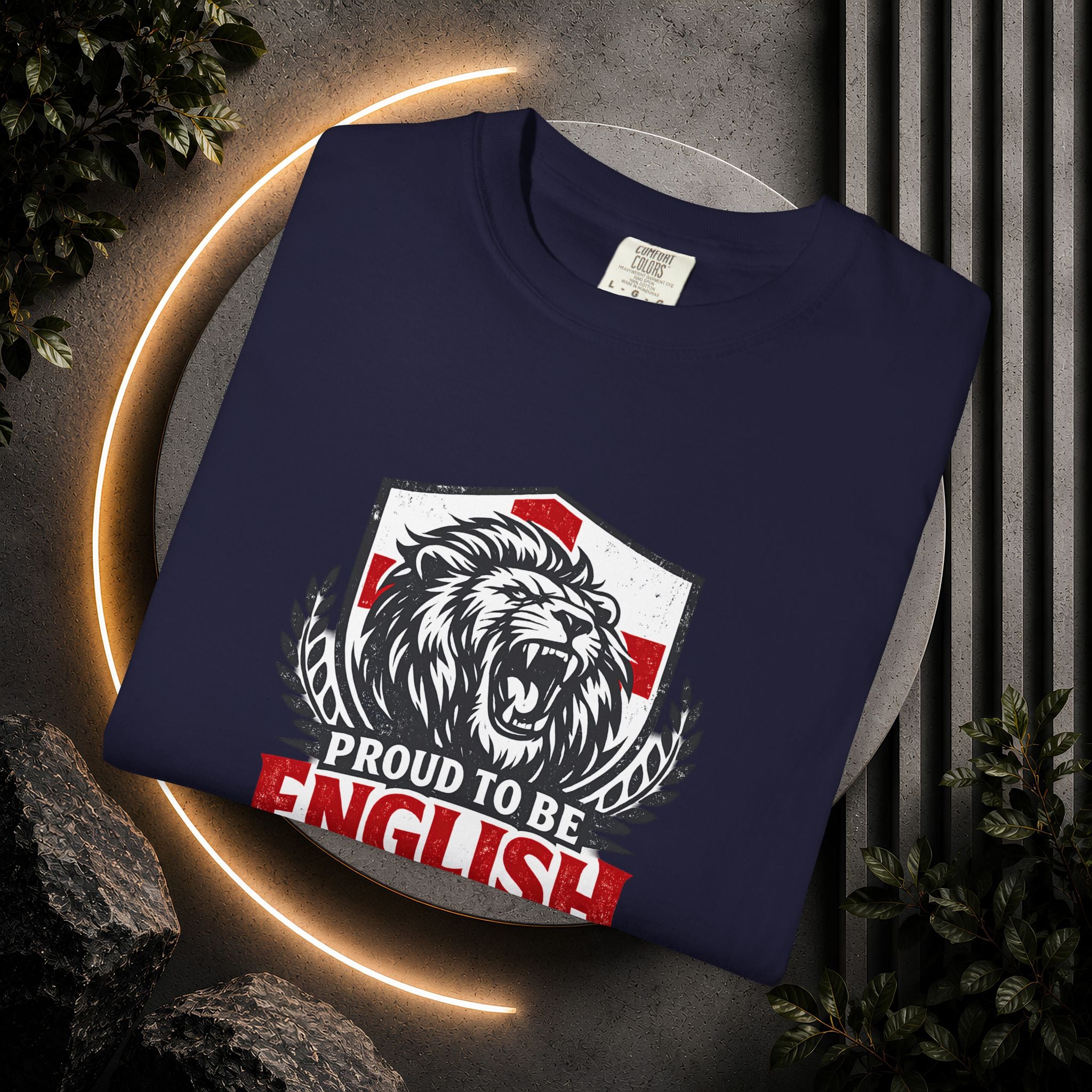 Proud to Be English T-Shirt — Lion Crest Tee