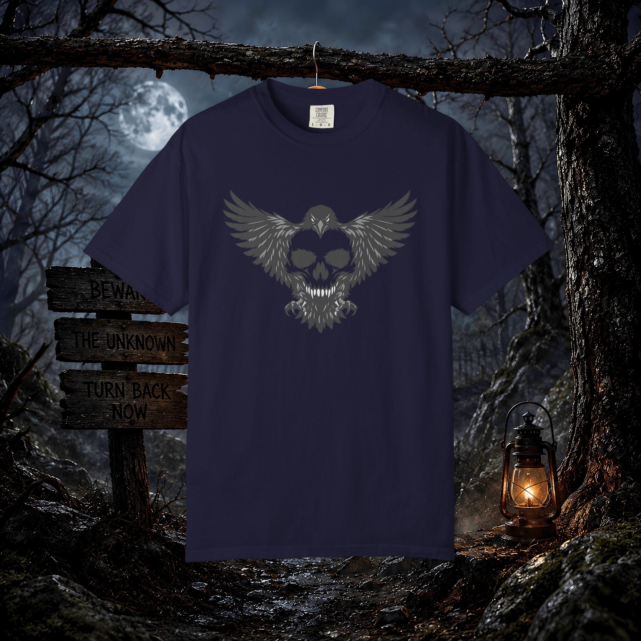 Raven Skull T-Shirt