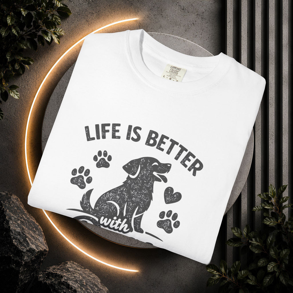 Life Is Better with Dogs T-Shirt