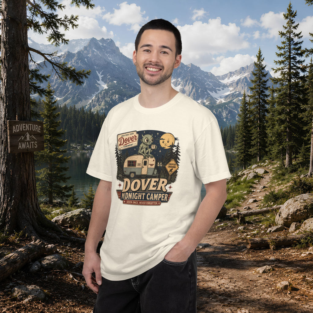 Dover Demon Midnight Camper T-Shirt — Vintage RV Camping Tee