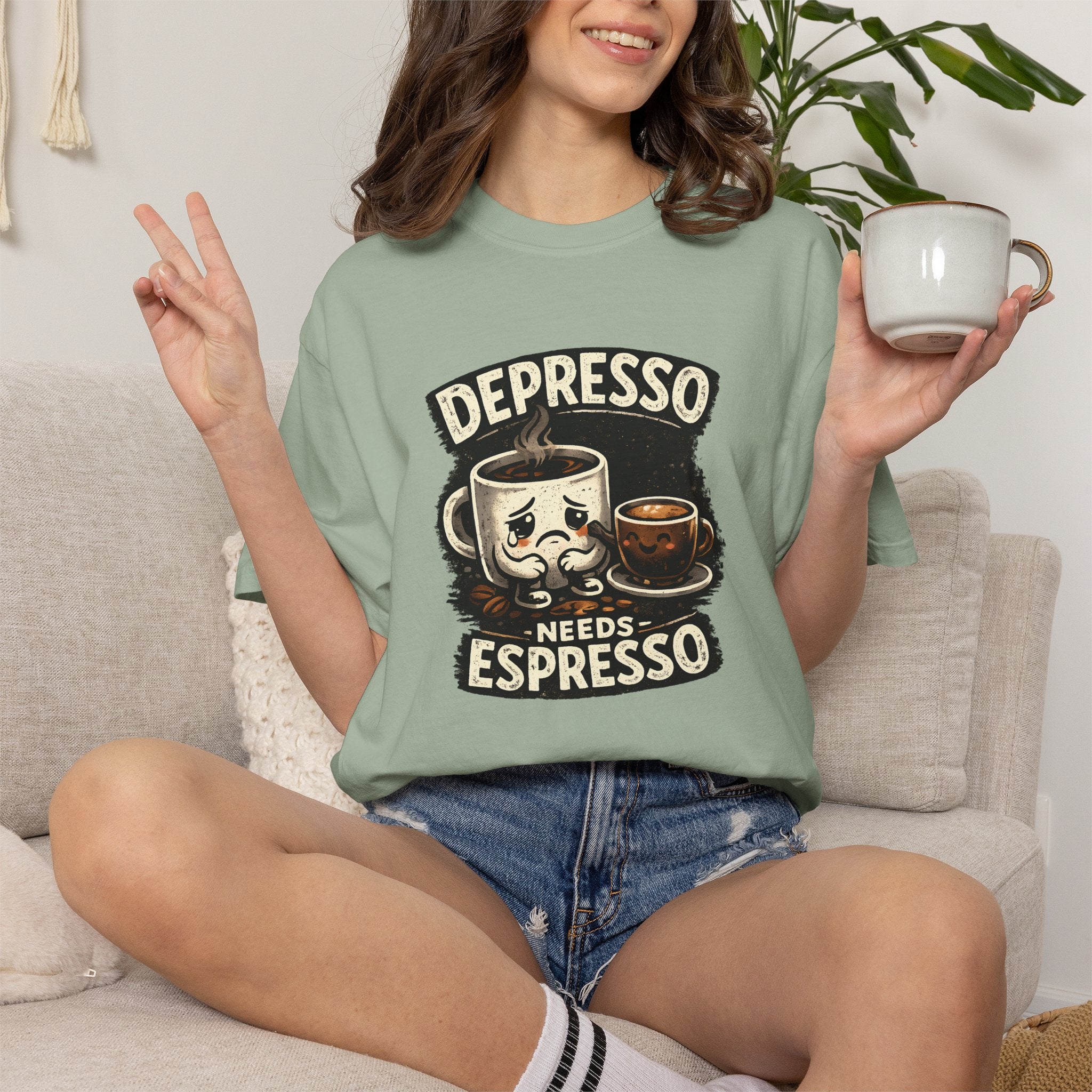 Depresso Needs Espresso T-Shirt