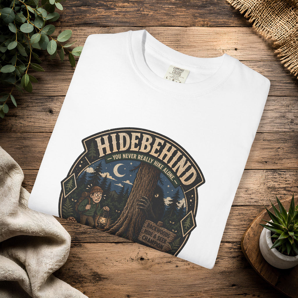 Hidebehind Cryptid T-Shirt — Vintage Outdoor Adventure Tee
