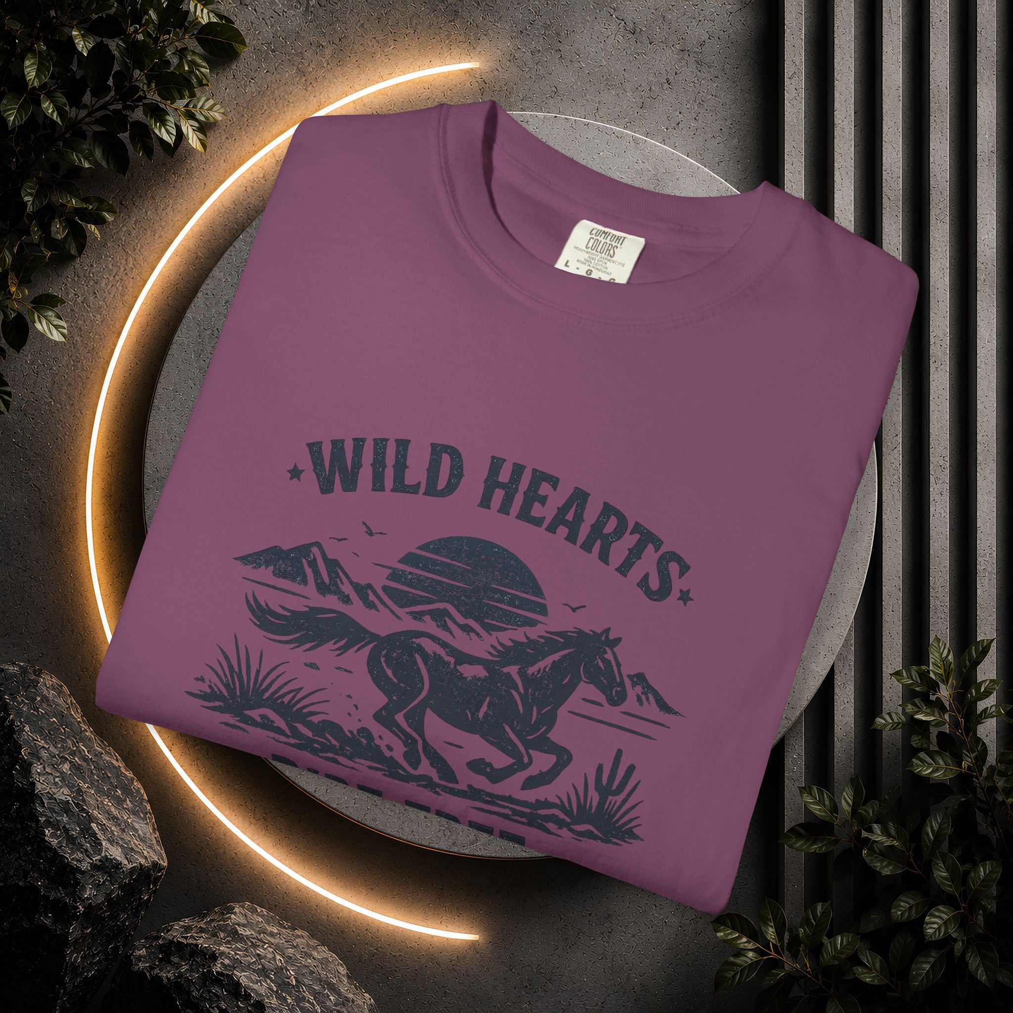 Wild Hearts Ride Free T-Shirt – Vintage Horseback Adventure Tee