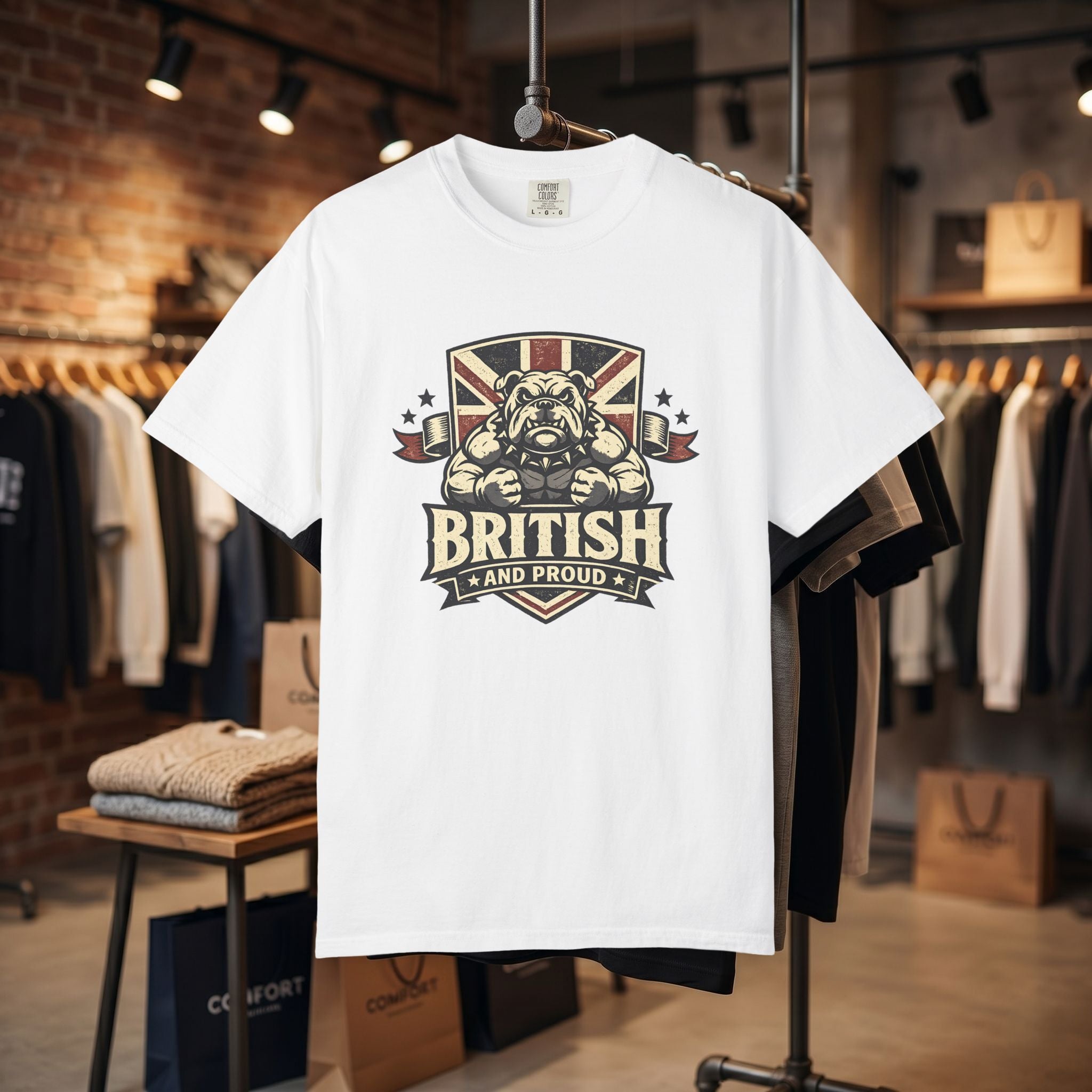 British and Proud Bulldog T-Shirt