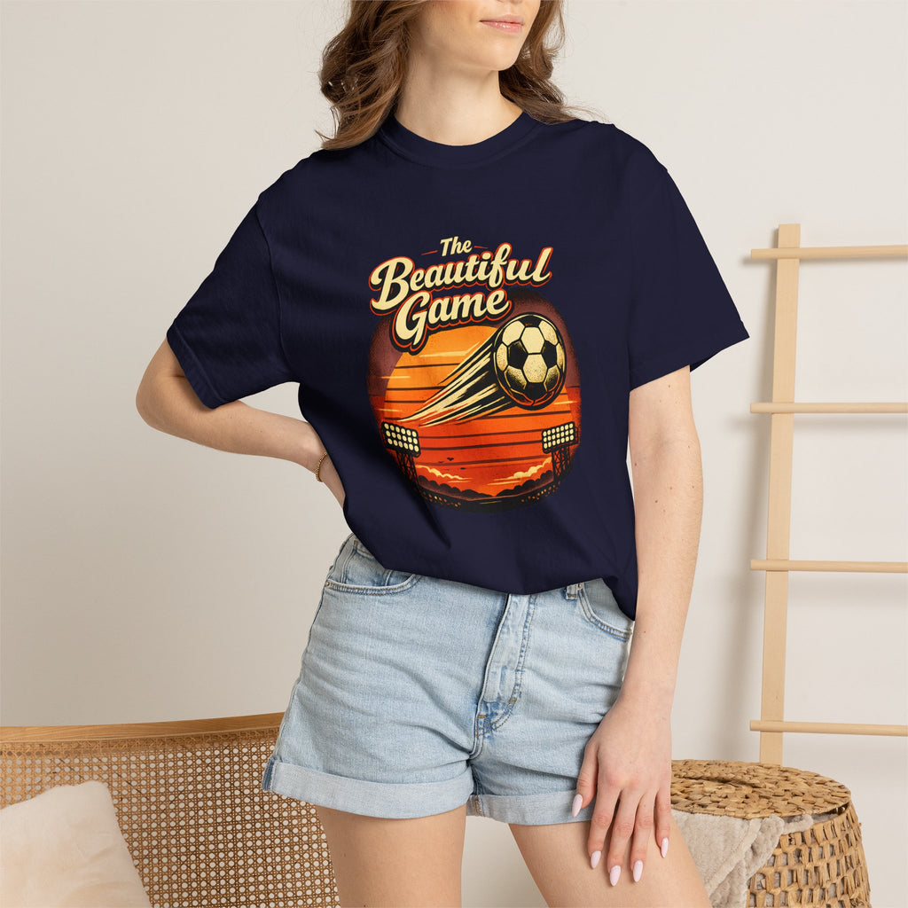 Soccer Vintage Sunset T-Shirt — "The Beautiful Game"