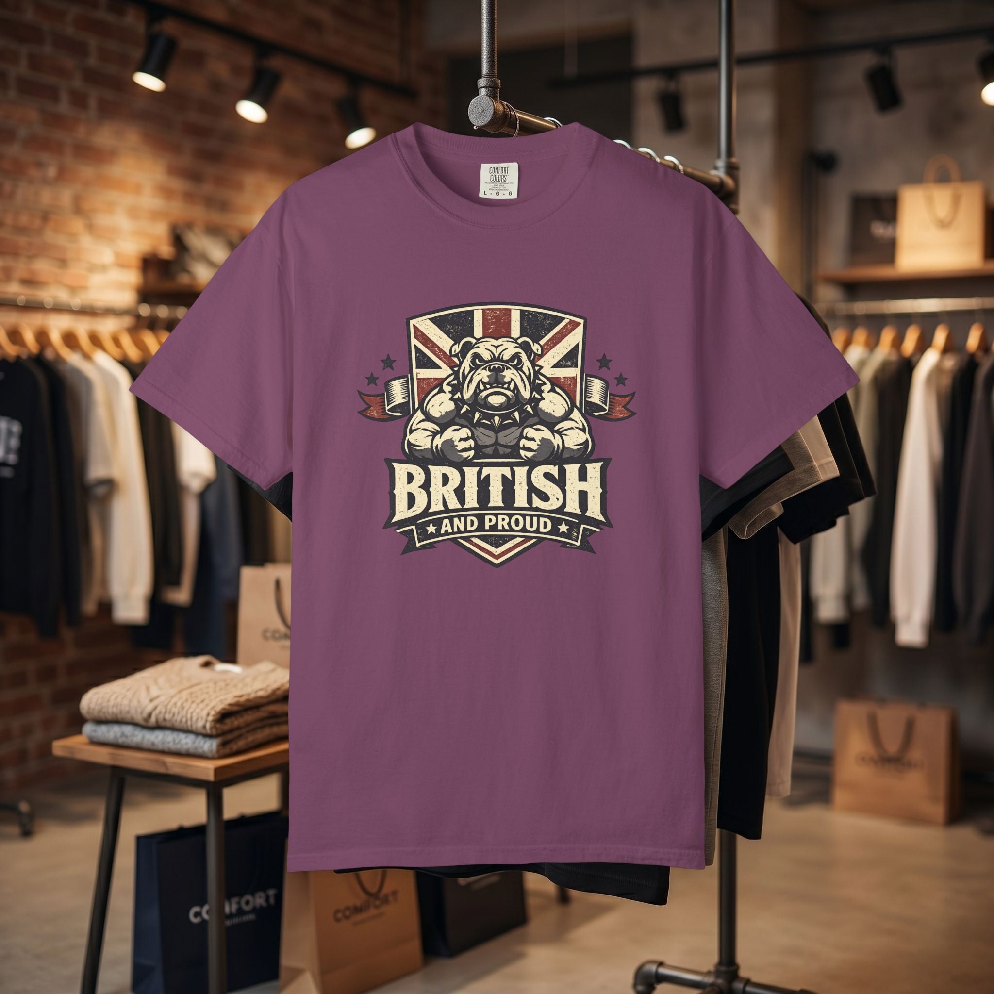 British and Proud Bulldog T-Shirt