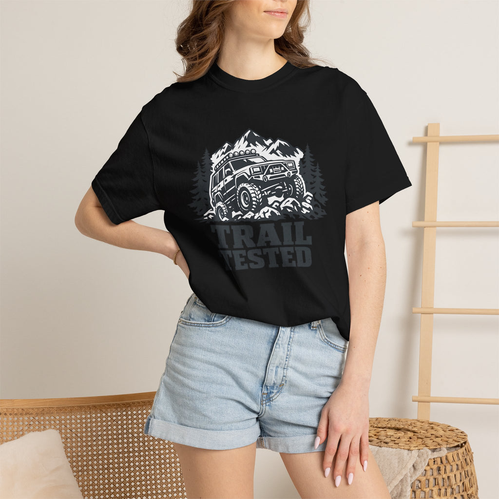 Trail Tested T-Shirt — Off-Road Jeep Mountain Adventure Tee