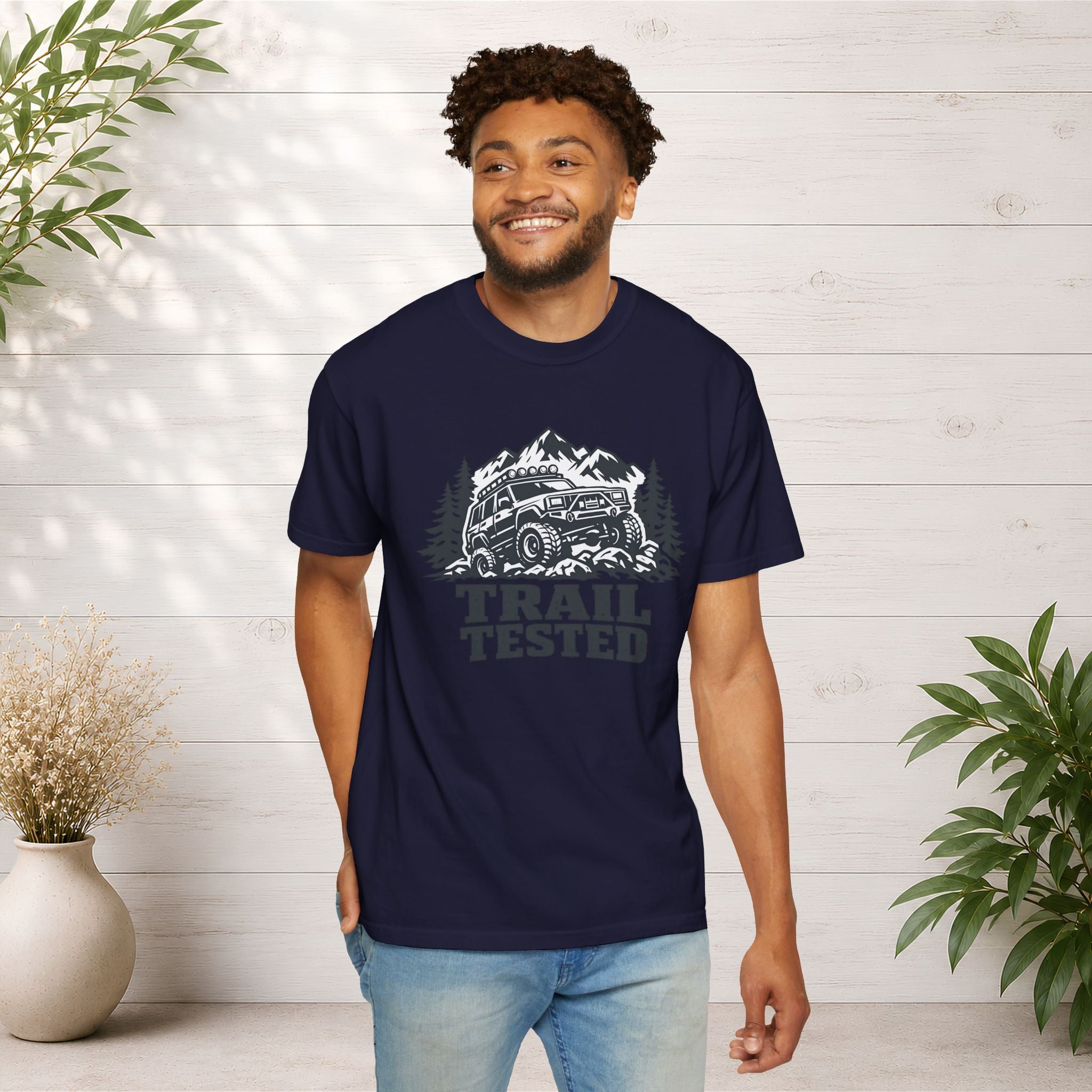 Trail Tested T-Shirt — Off-Road Jeep Mountain Adventure Tee