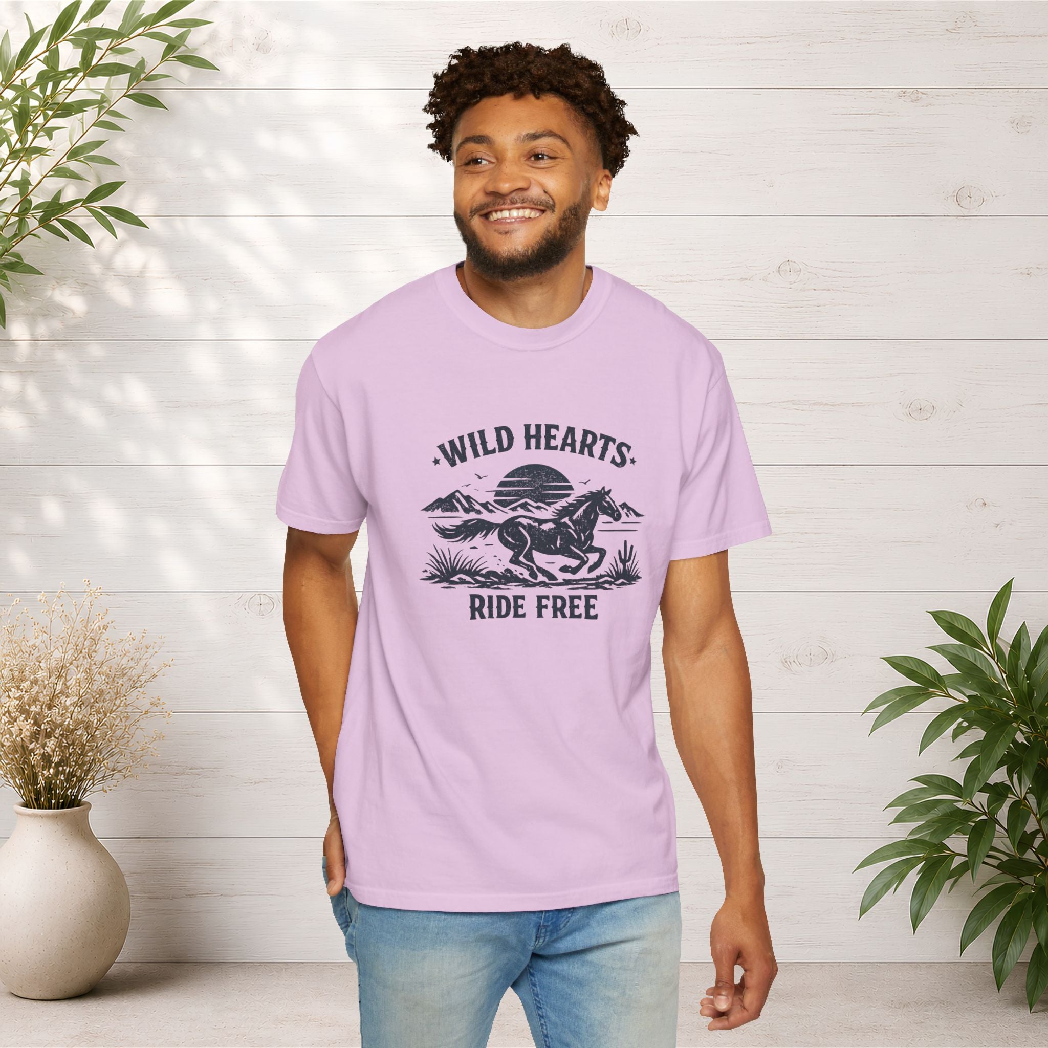 Wild Hearts Ride Free T-Shirt – Vintage Horseback Adventure Tee