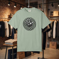 Optical Spiral Hand Graphic T-Shirt