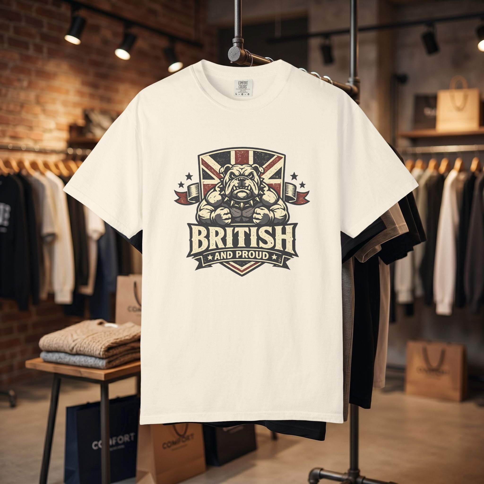 British and Proud Bulldog T-Shirt