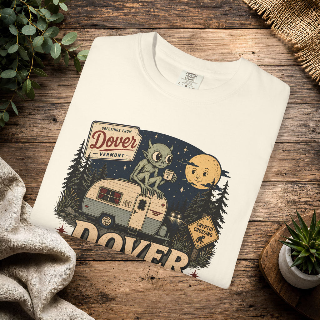 Dover Demon Midnight Camper T-Shirt — Vintage RV Camping Tee