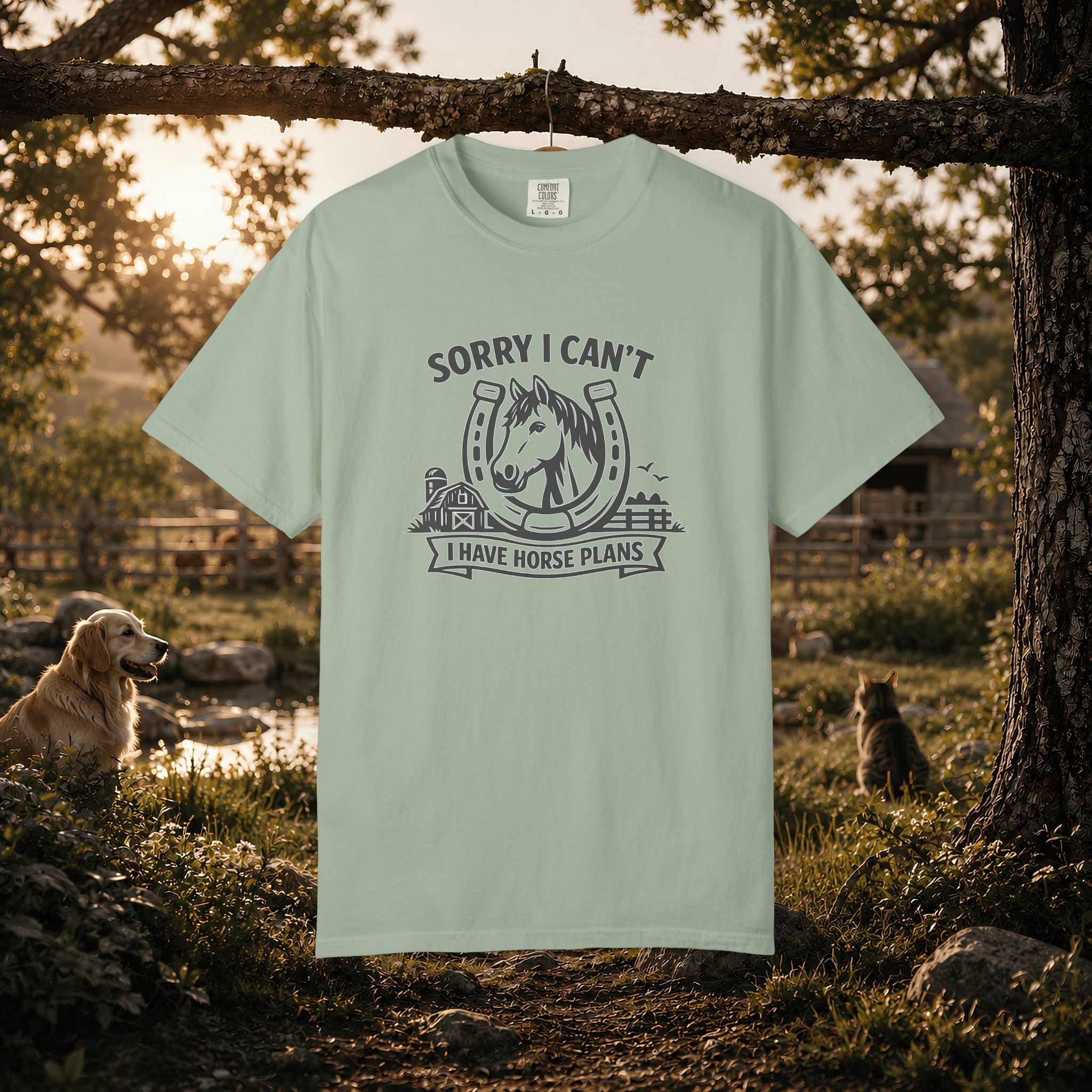 Sorry I Can't I Have Horse Plans T-Shirt