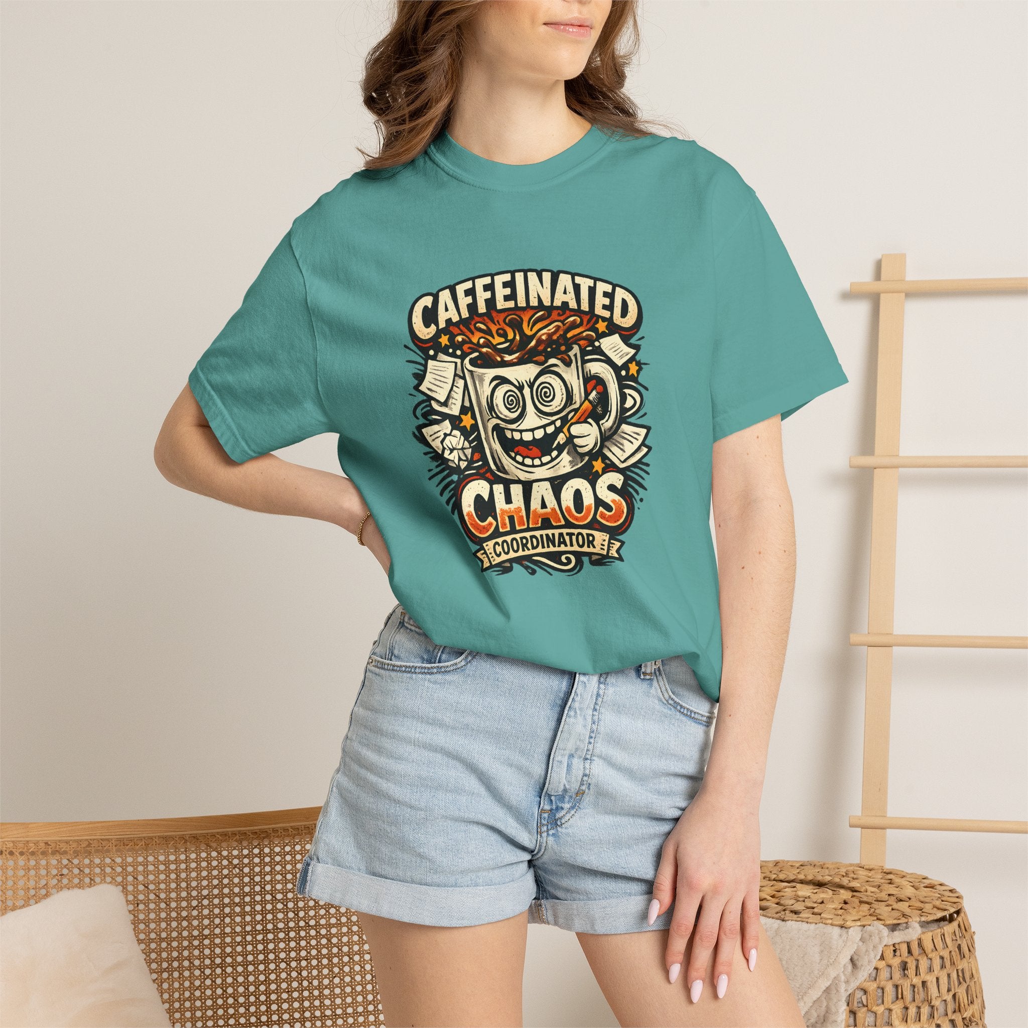 Caffeinated Chaos Coordinator T-Shirt