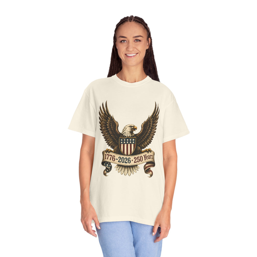 American Eagle 1776-2026 250 Years T-shirt | Patriotic Independence Tee