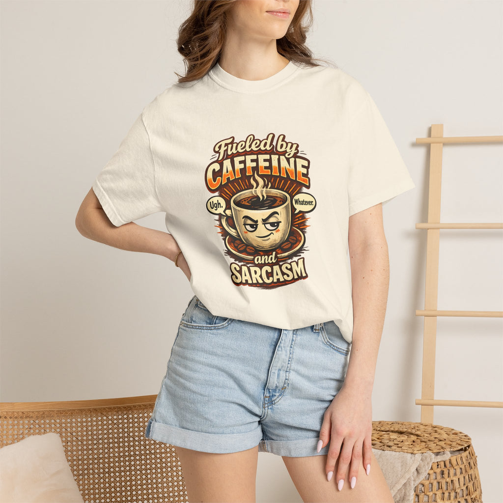 Fueled by Caffeine and Sarcasm T-Shirt