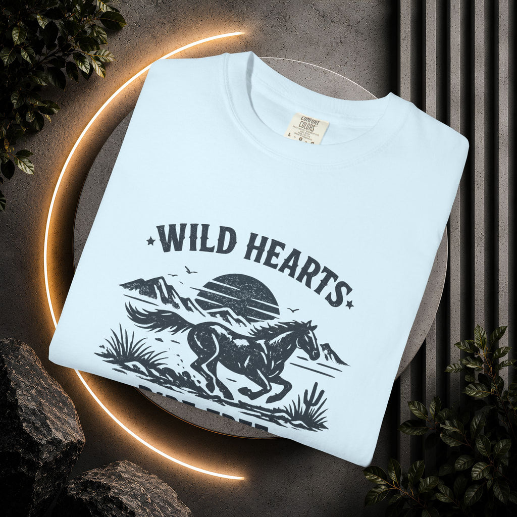 Wild Hearts Ride Free T-Shirt – Vintage Horseback Adventure Tee