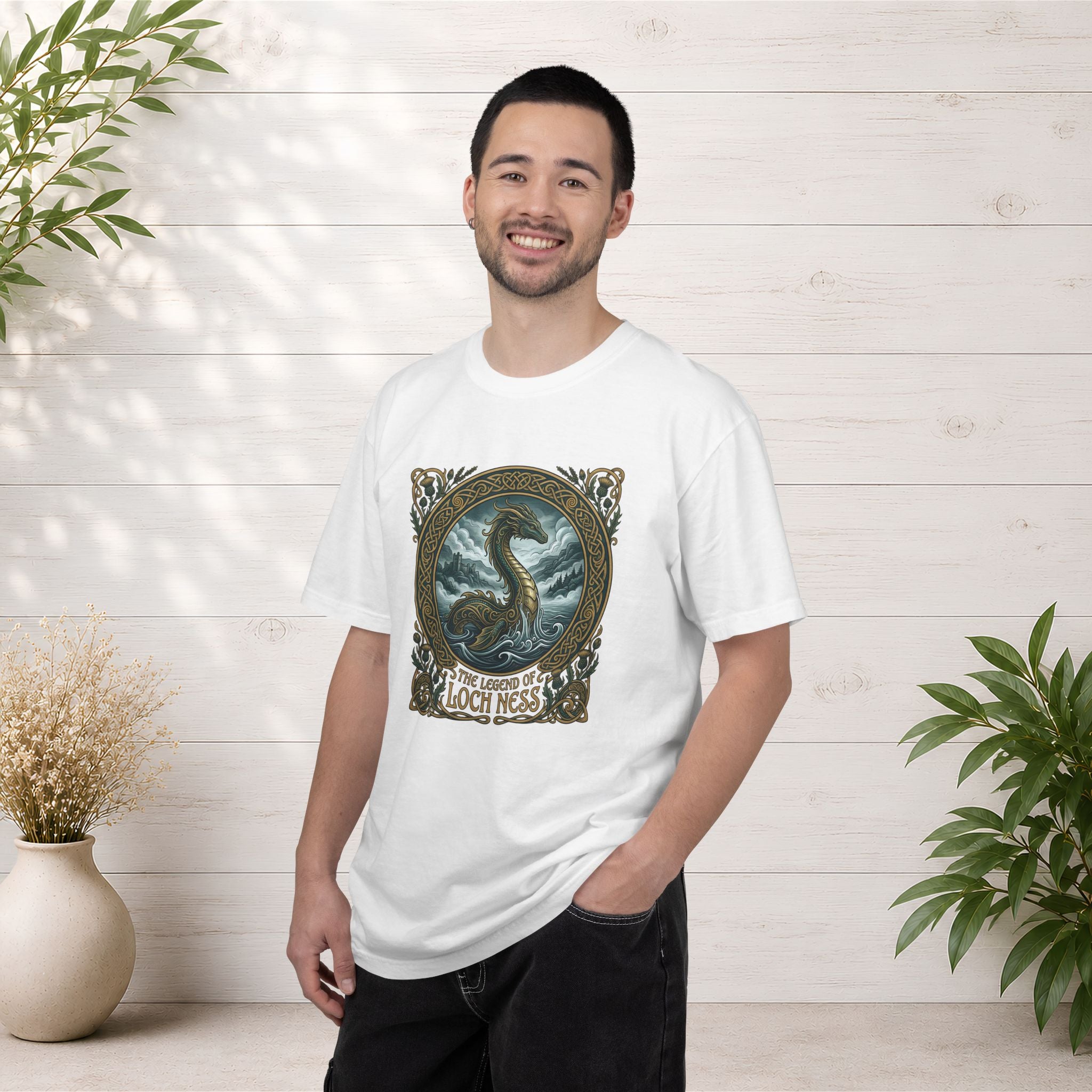 Loch Ness Monster T-shirt | Vintage Sea Serpent Illustration