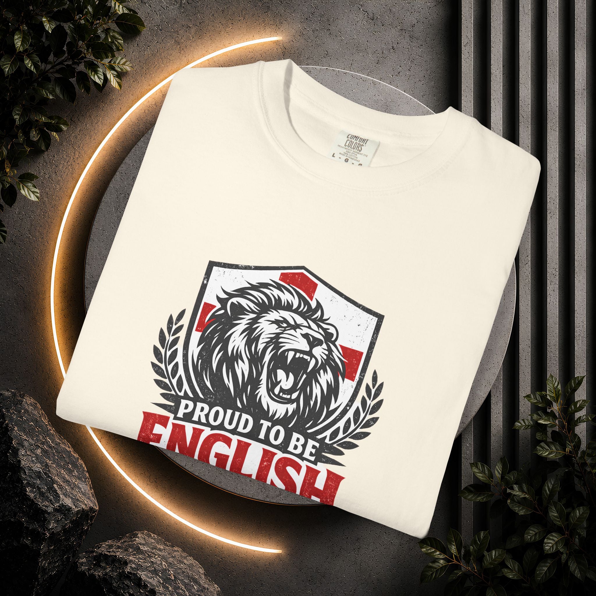 Proud to Be English T-Shirt — Lion Crest Tee