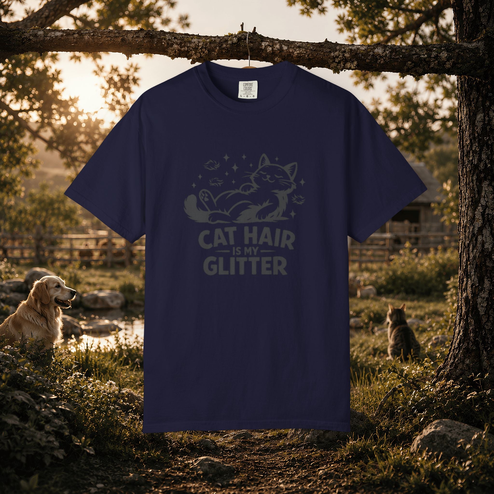 Cat Hair Is My Glitter T-Shirt