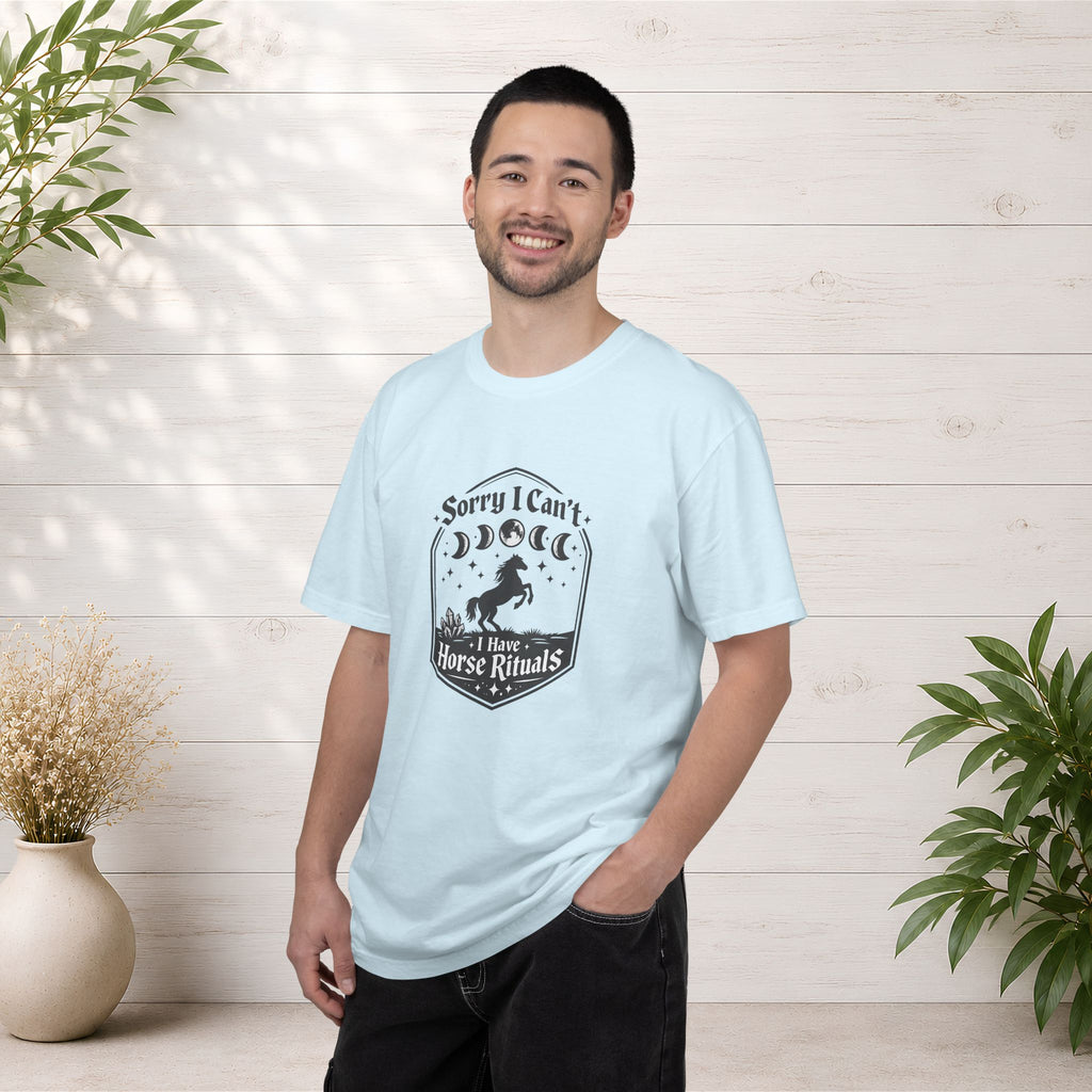Sorry I Can't I Have Horse Rituals T-Shirt