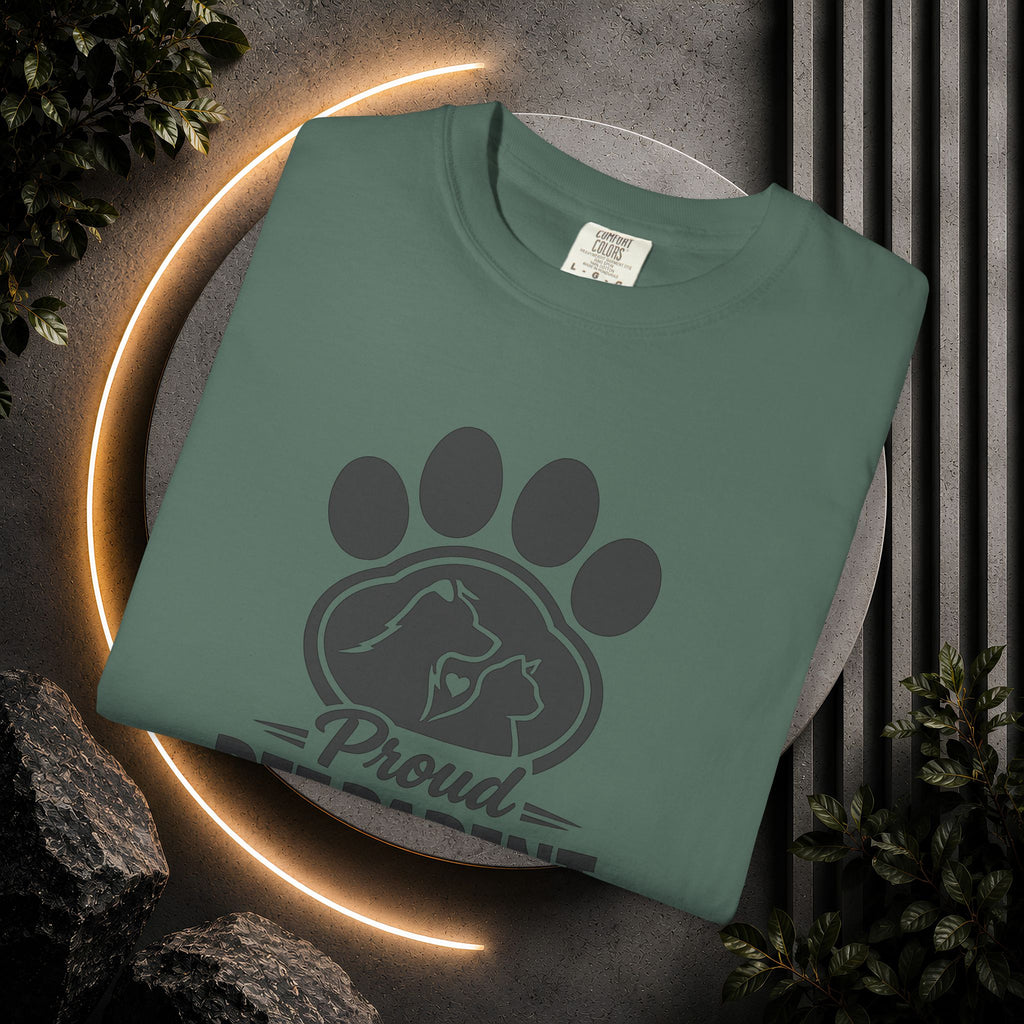 Proud Pet Parent T-Shirt — Paw Print Dog & Cat Shirt for Animal Lovers