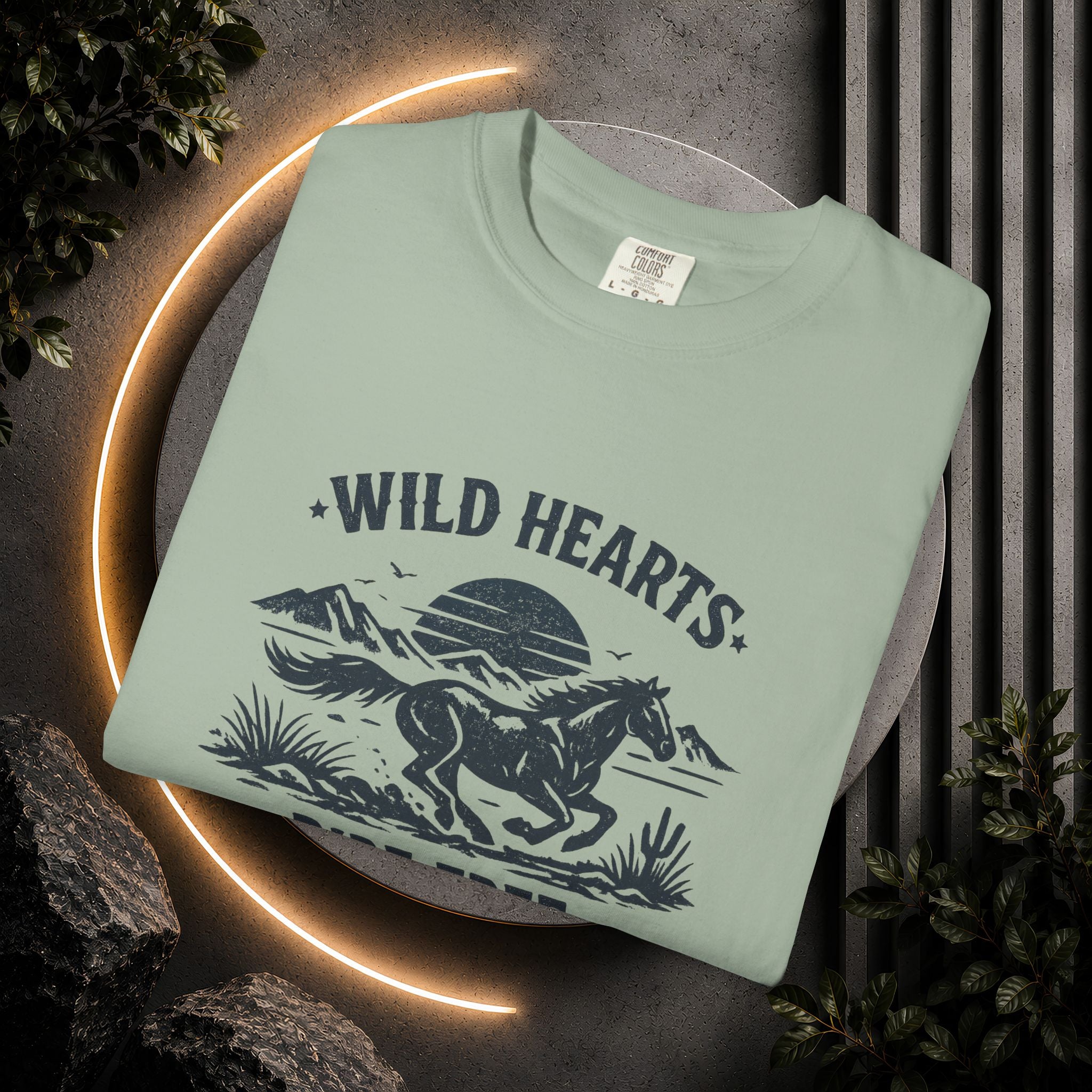 Wild Hearts Ride Free T-Shirt – Vintage Horseback Adventure Tee