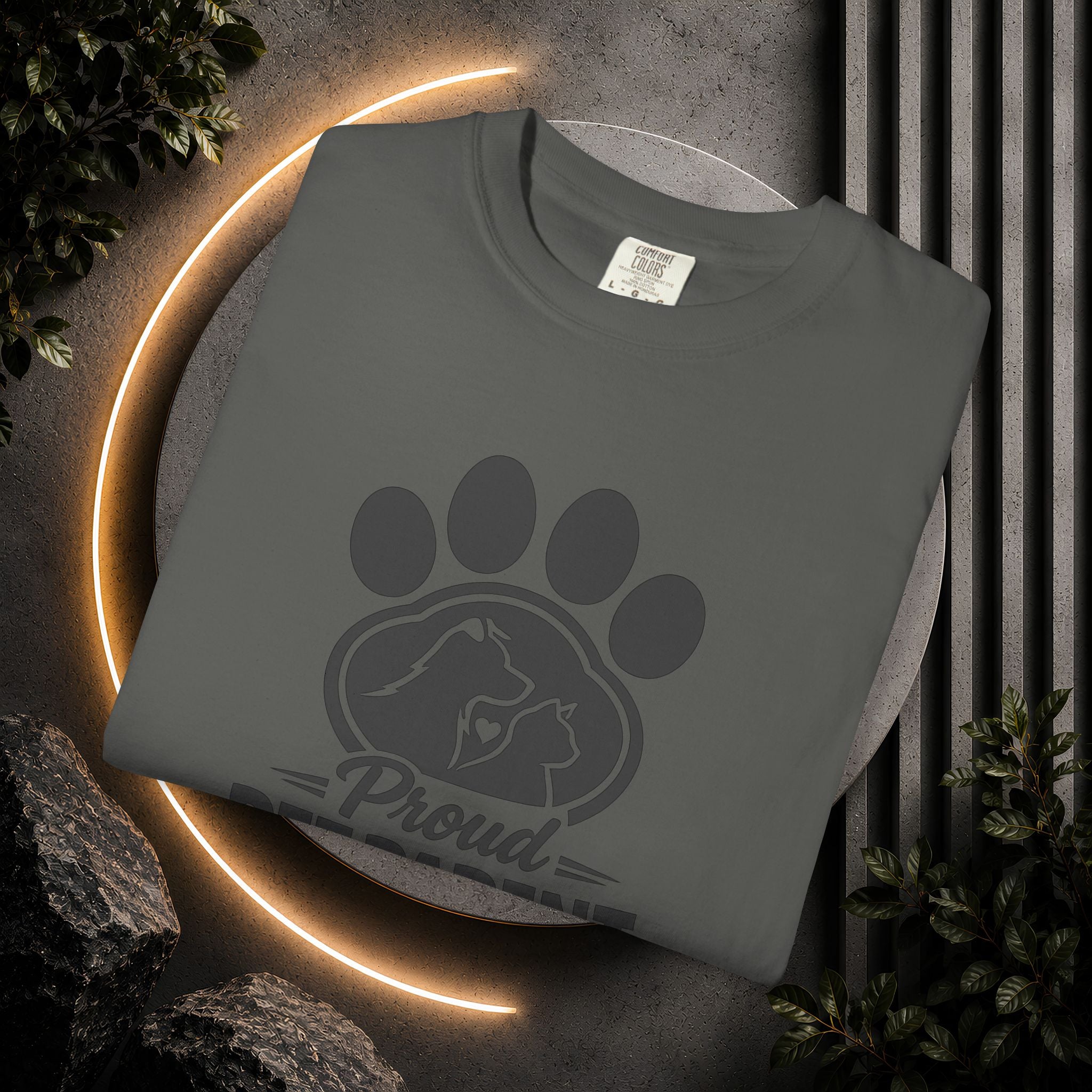 Proud Pet Parent T-Shirt — Paw Print Dog & Cat Shirt for Animal Lovers