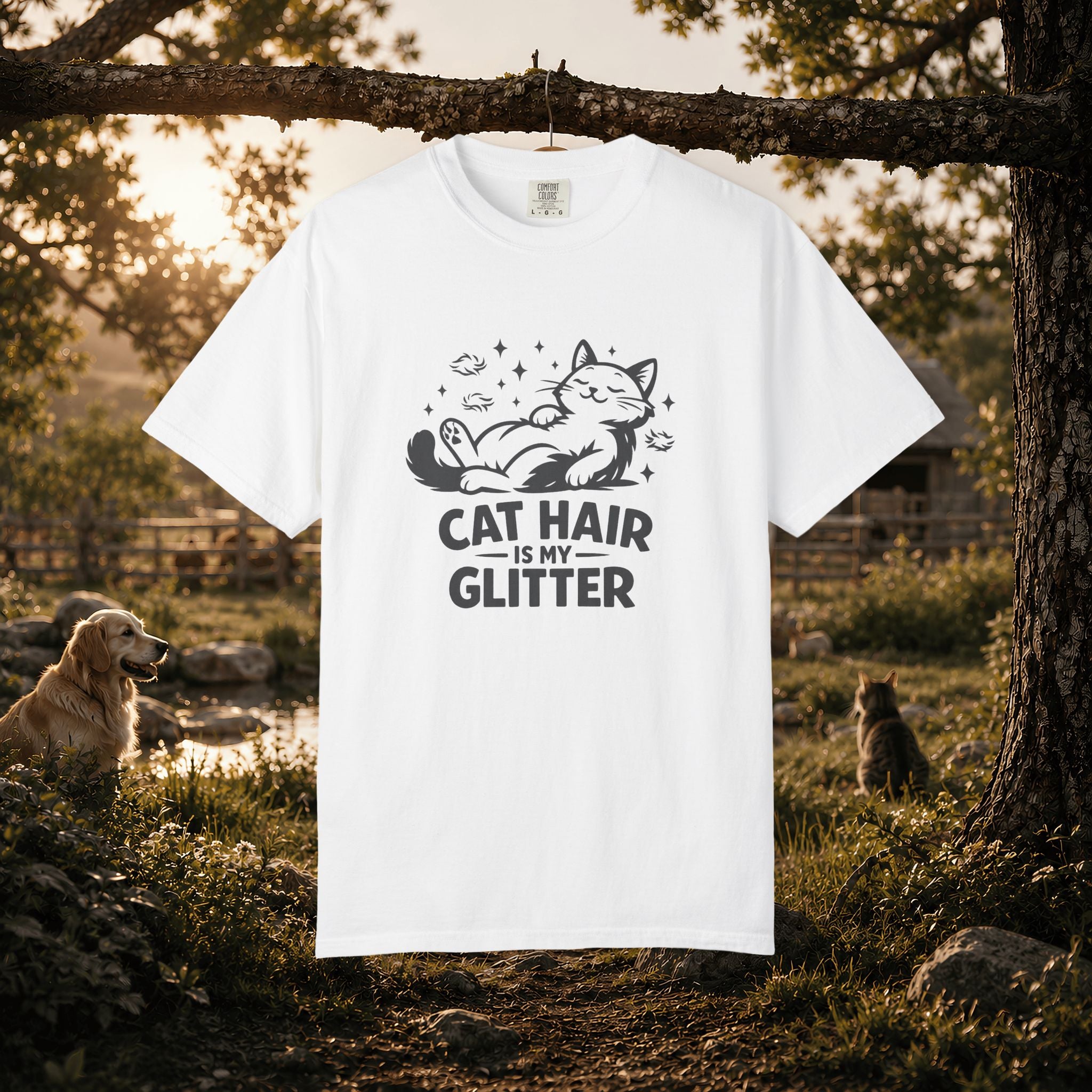Cat Hair Is My Glitter T-Shirt